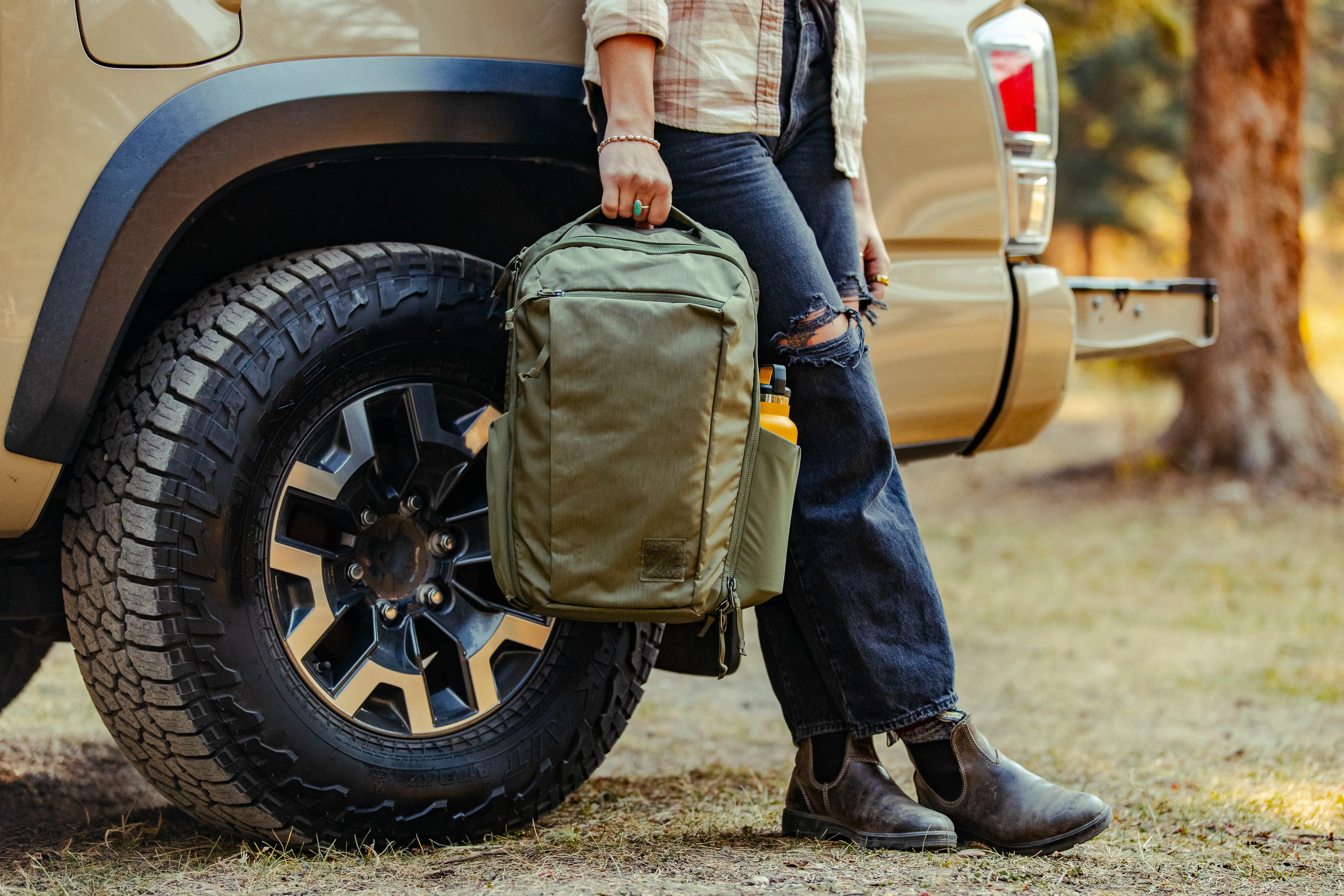 Evergoods Civic Travel Bag 20L - OD Green/Gray