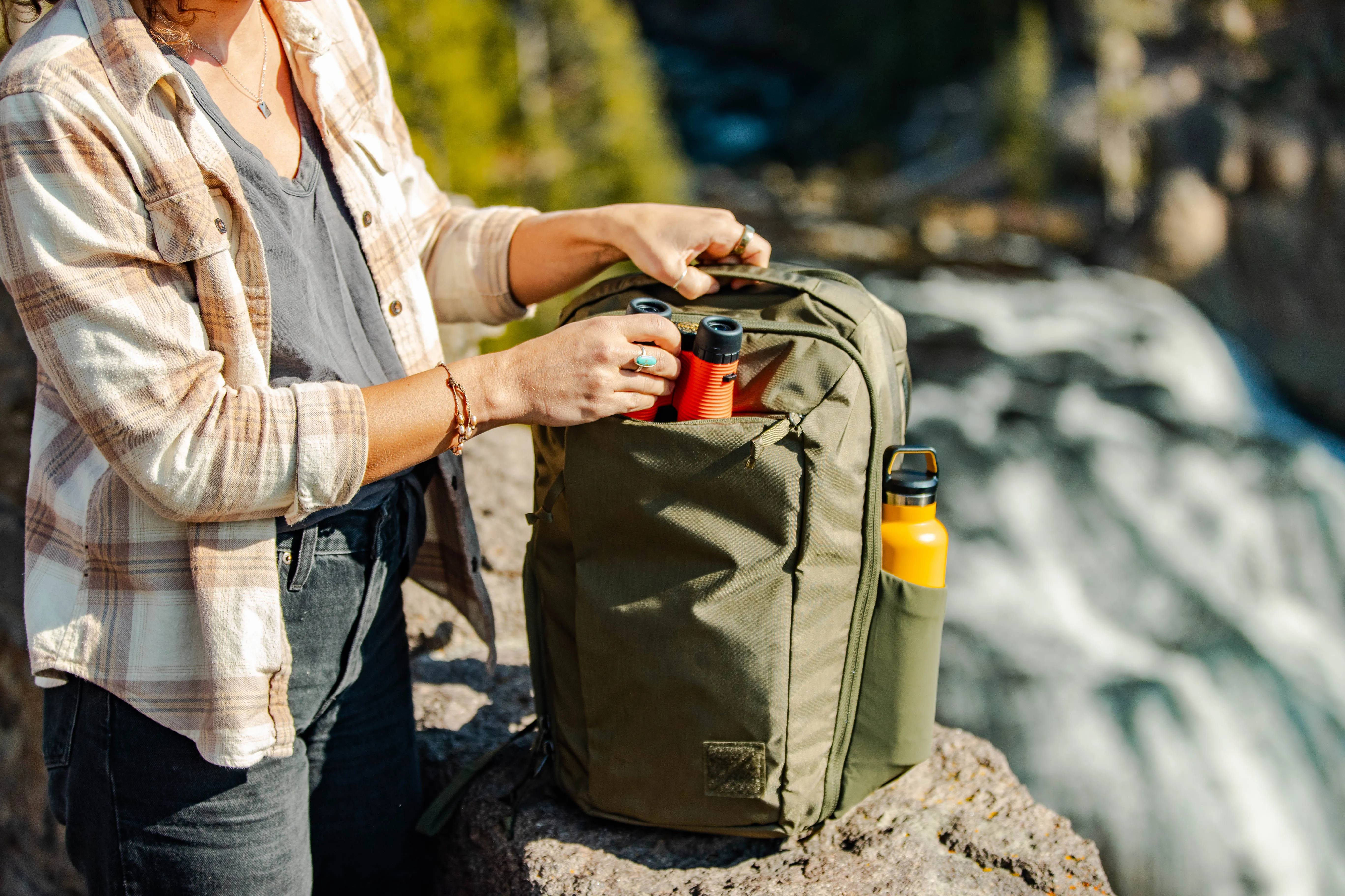 Evergoods Civic Travel Bag 20L - OD Green/Gray
