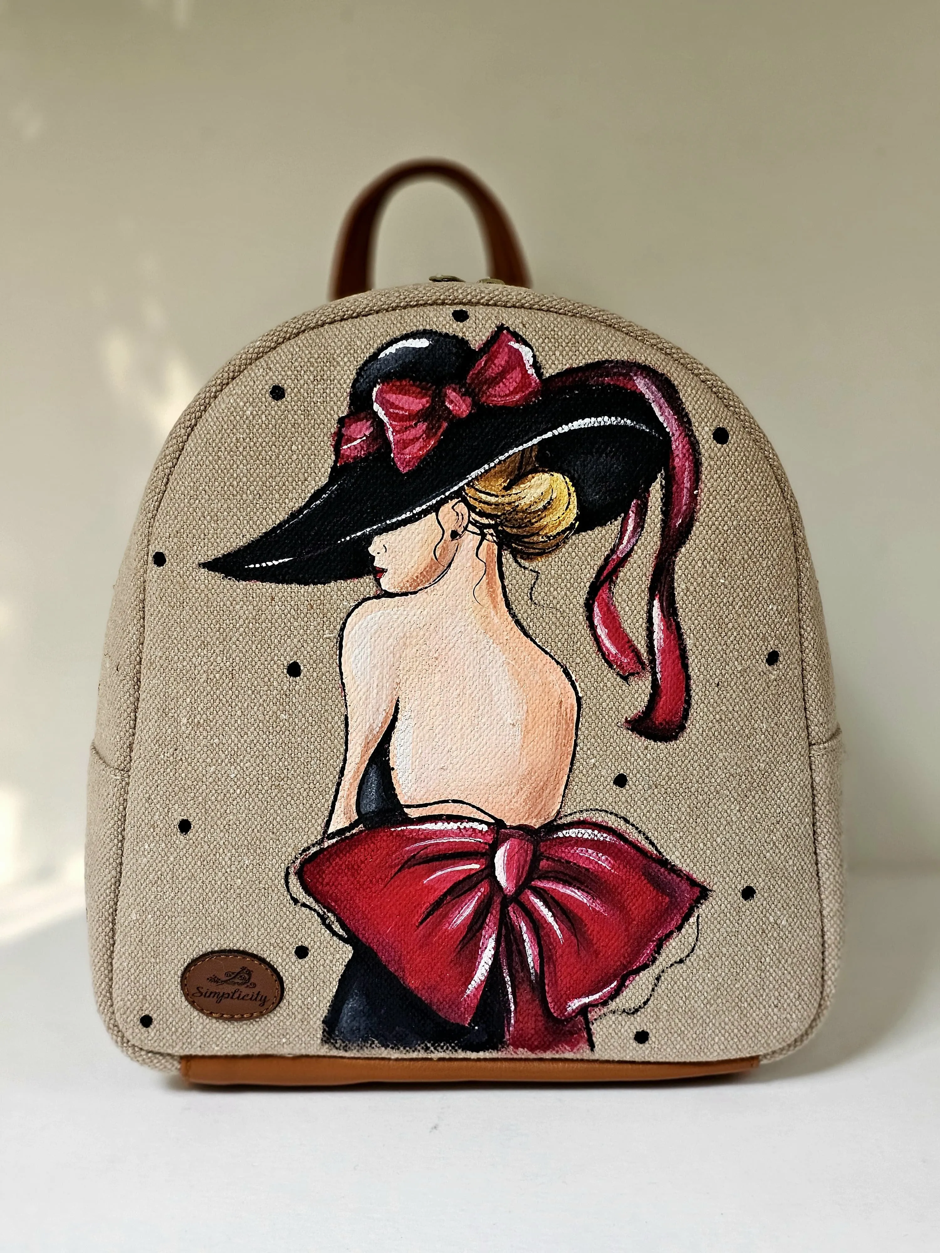 Fabric Mini Backpack