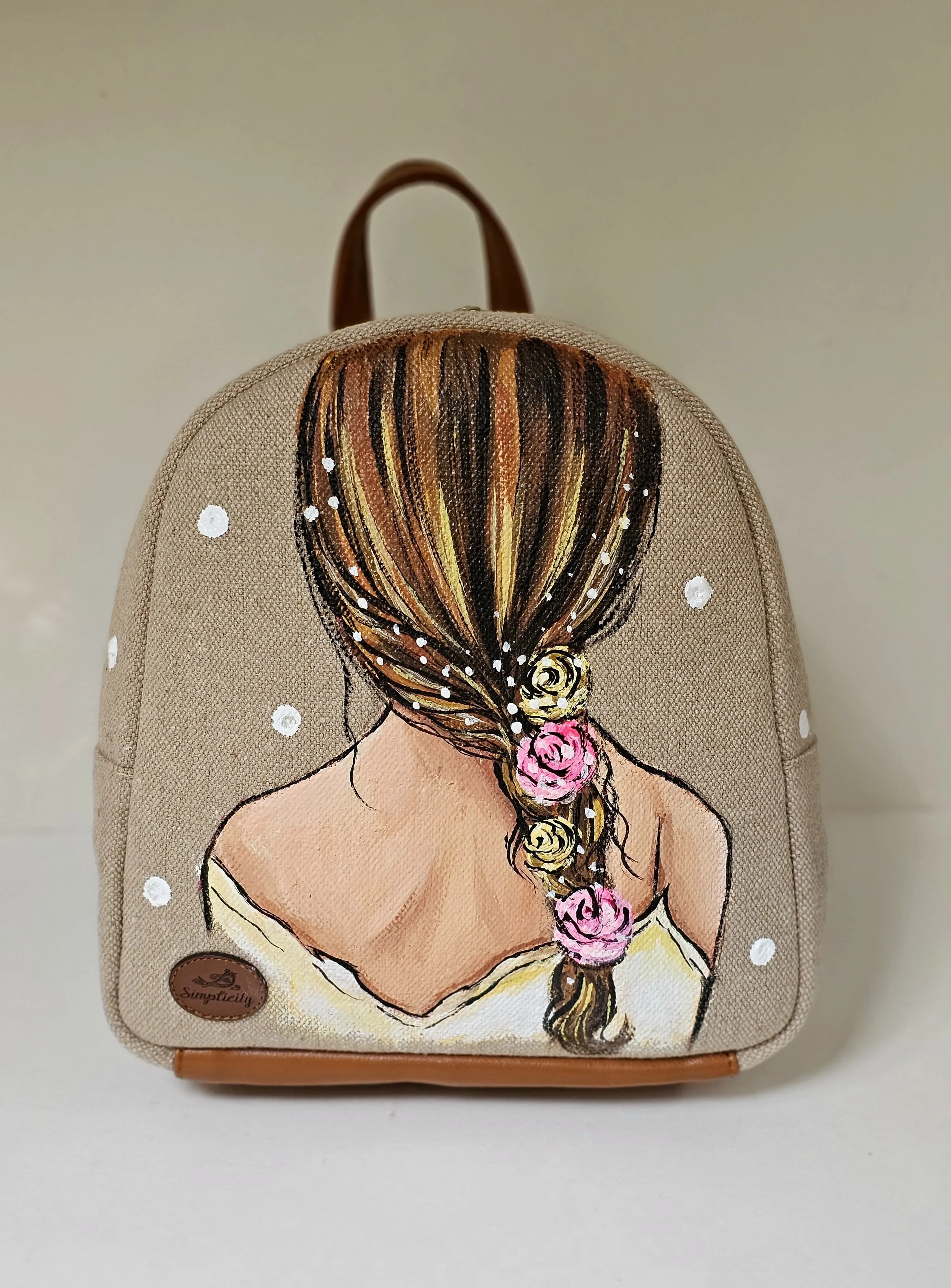 Fabric Mini Backpack