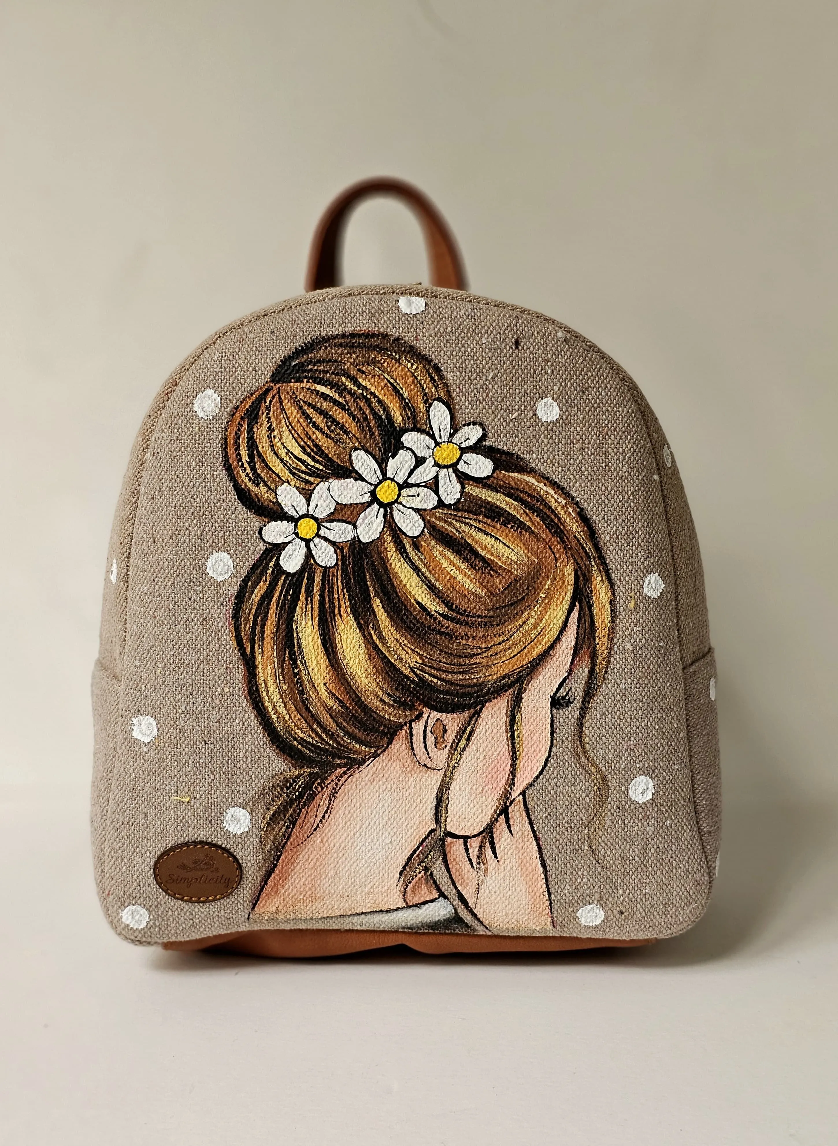 Fabric Mini Backpack