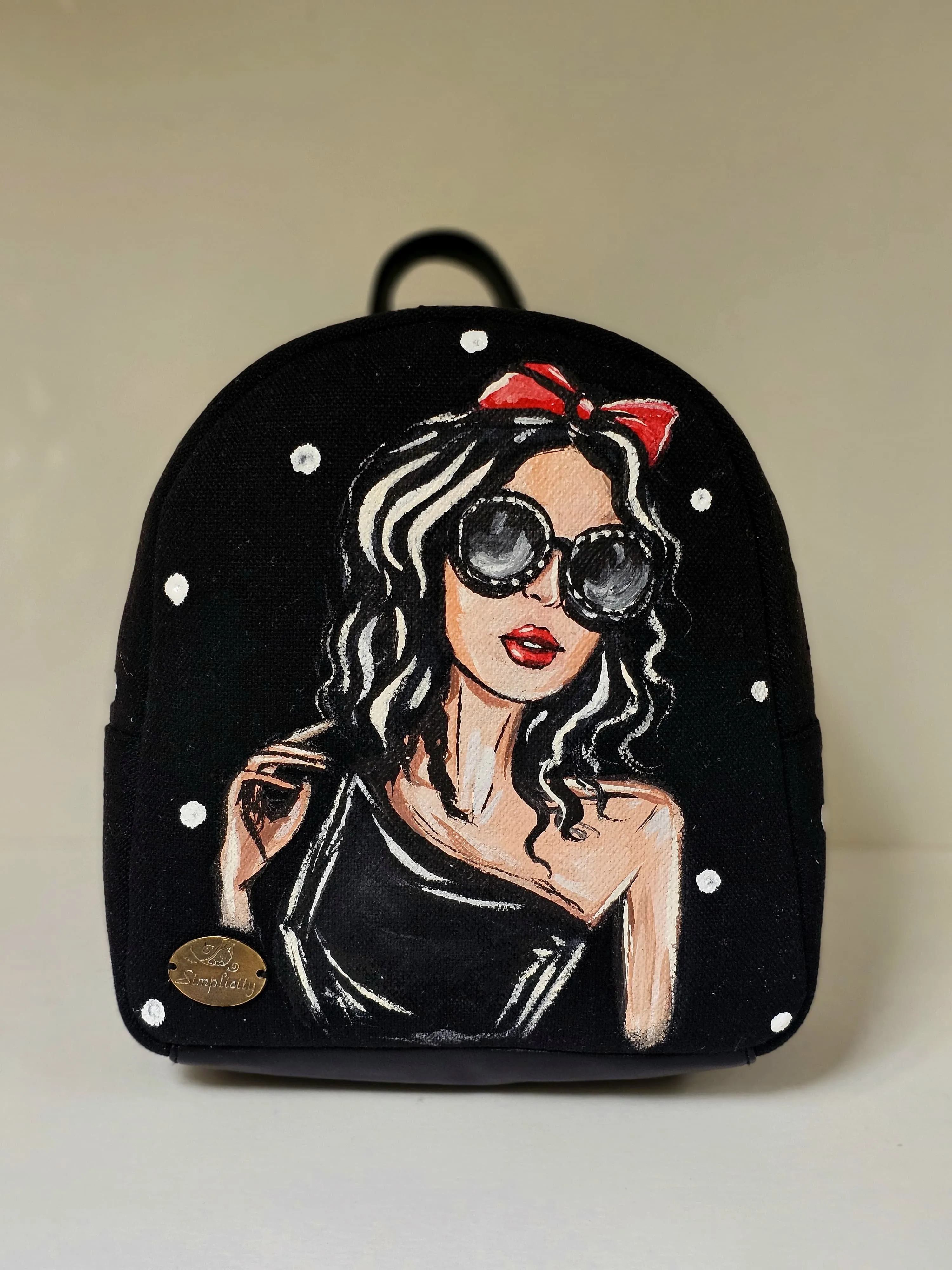 Fabric Mini Backpack