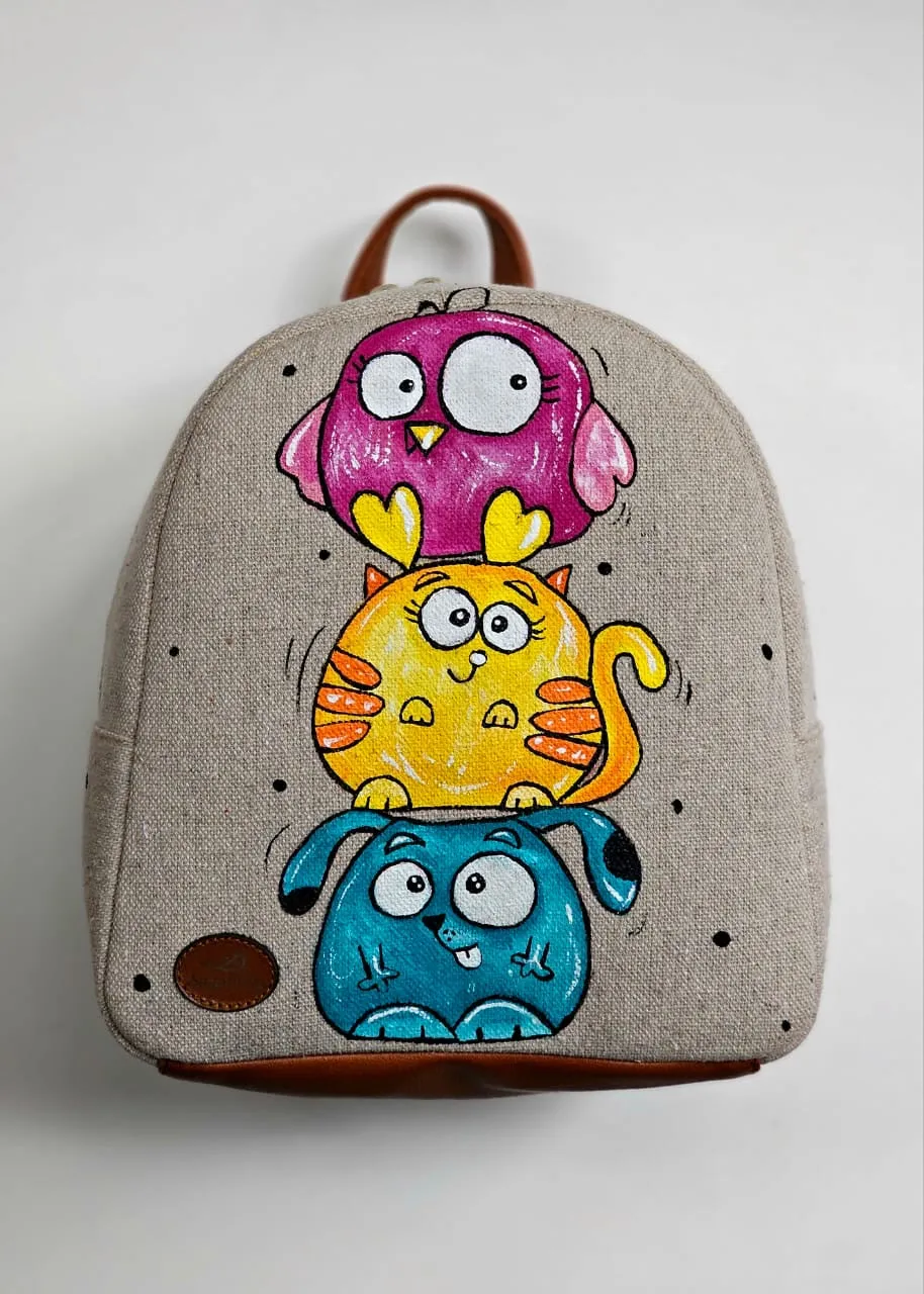 Fabric Mini Backpack