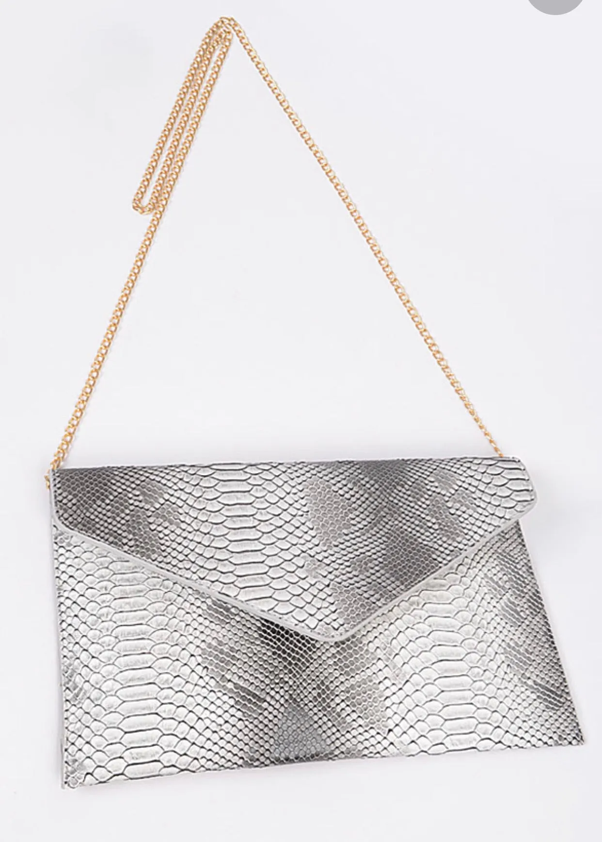 FANCY LARGE ENVELOPE CLUTCH