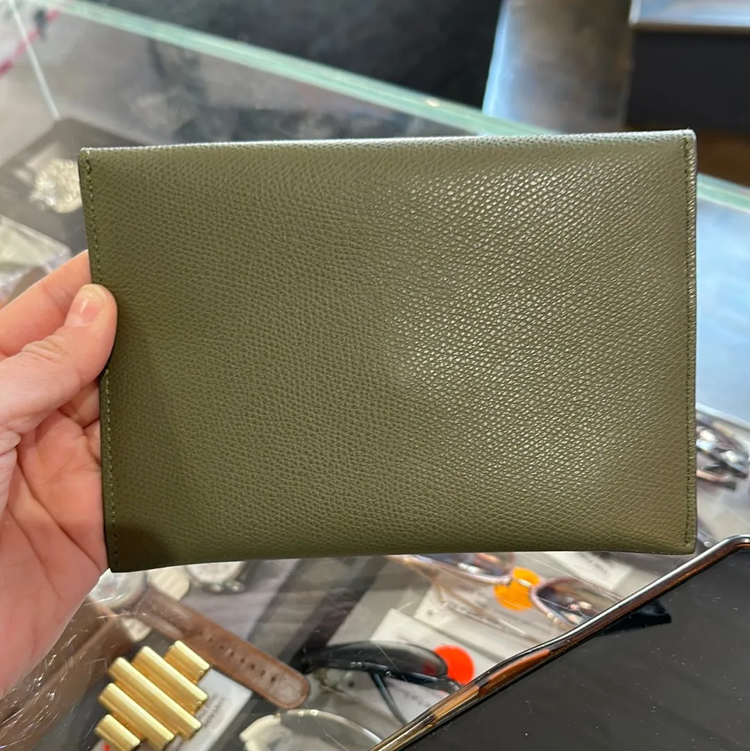 Fendi Envelope small Pouch in Green