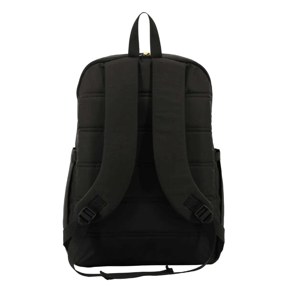 Fenix Backpack with Keyring Puller in Black Yellow - Final Sale