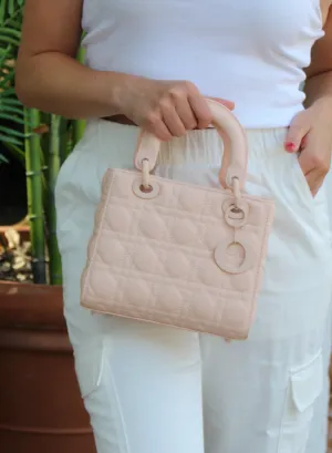 FINAL SALE Pale Pink Coco Bag