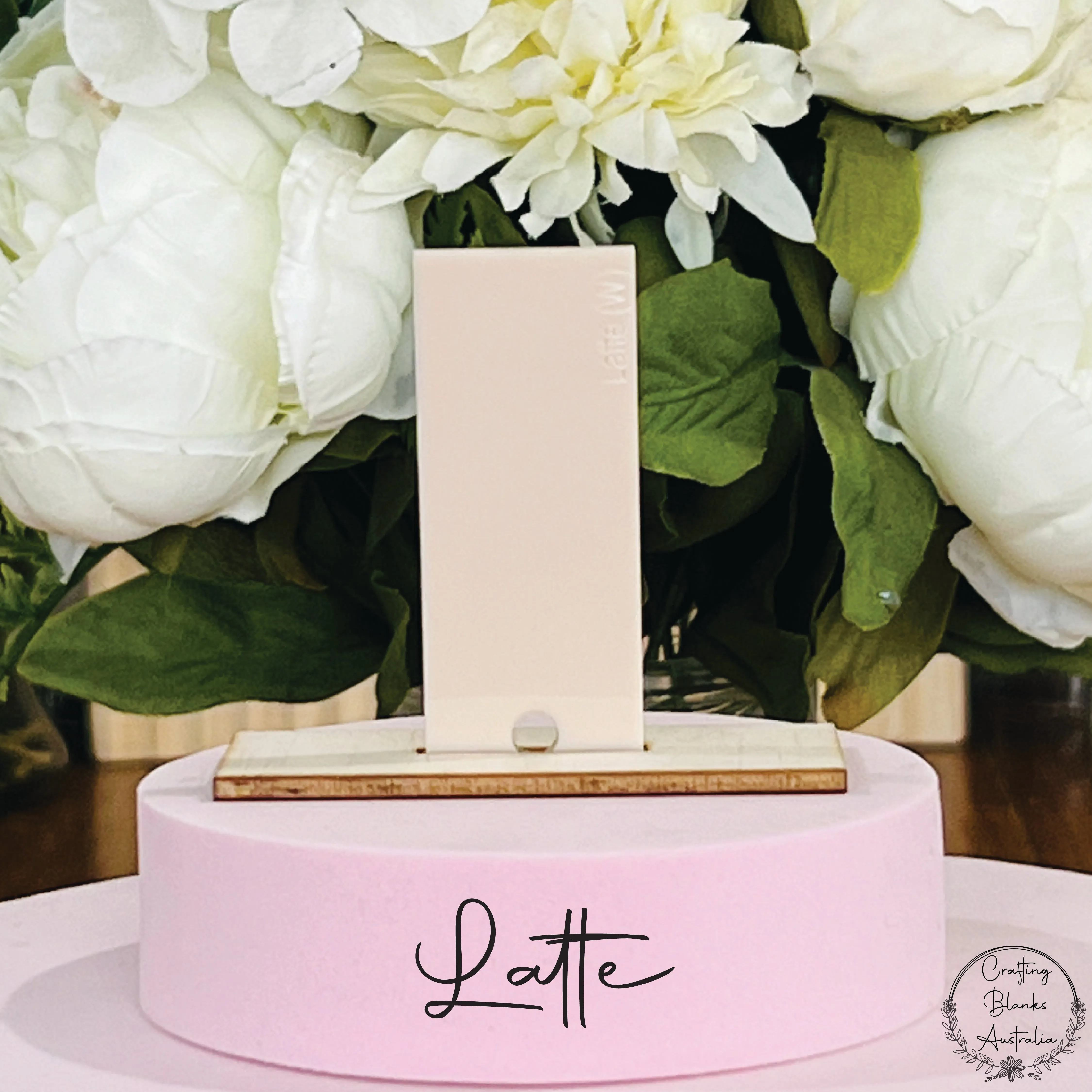 Flower • Arch Blank Tag • 50mm x 90mm
