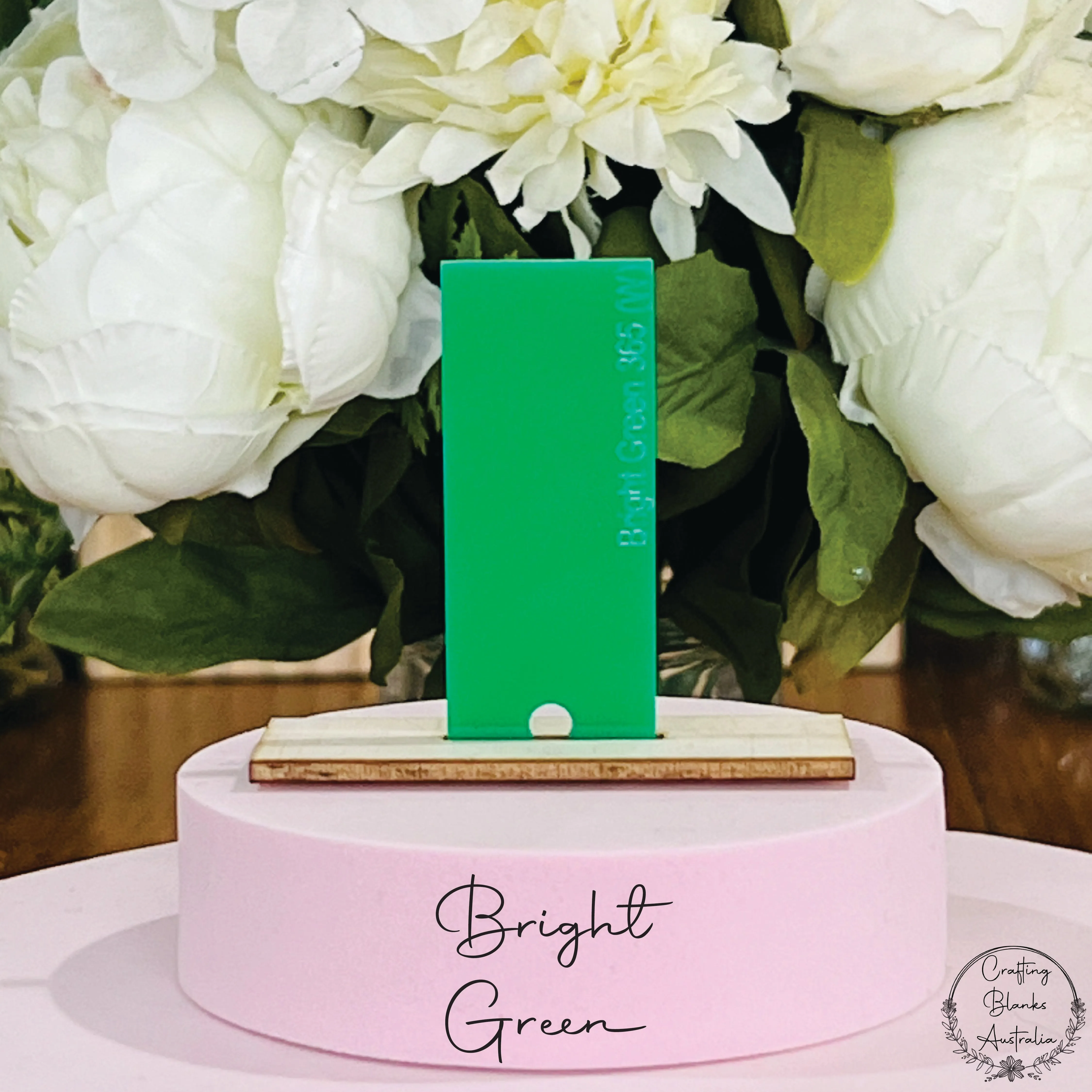 Flower • Arch Blank Tag • 50mm x 90mm