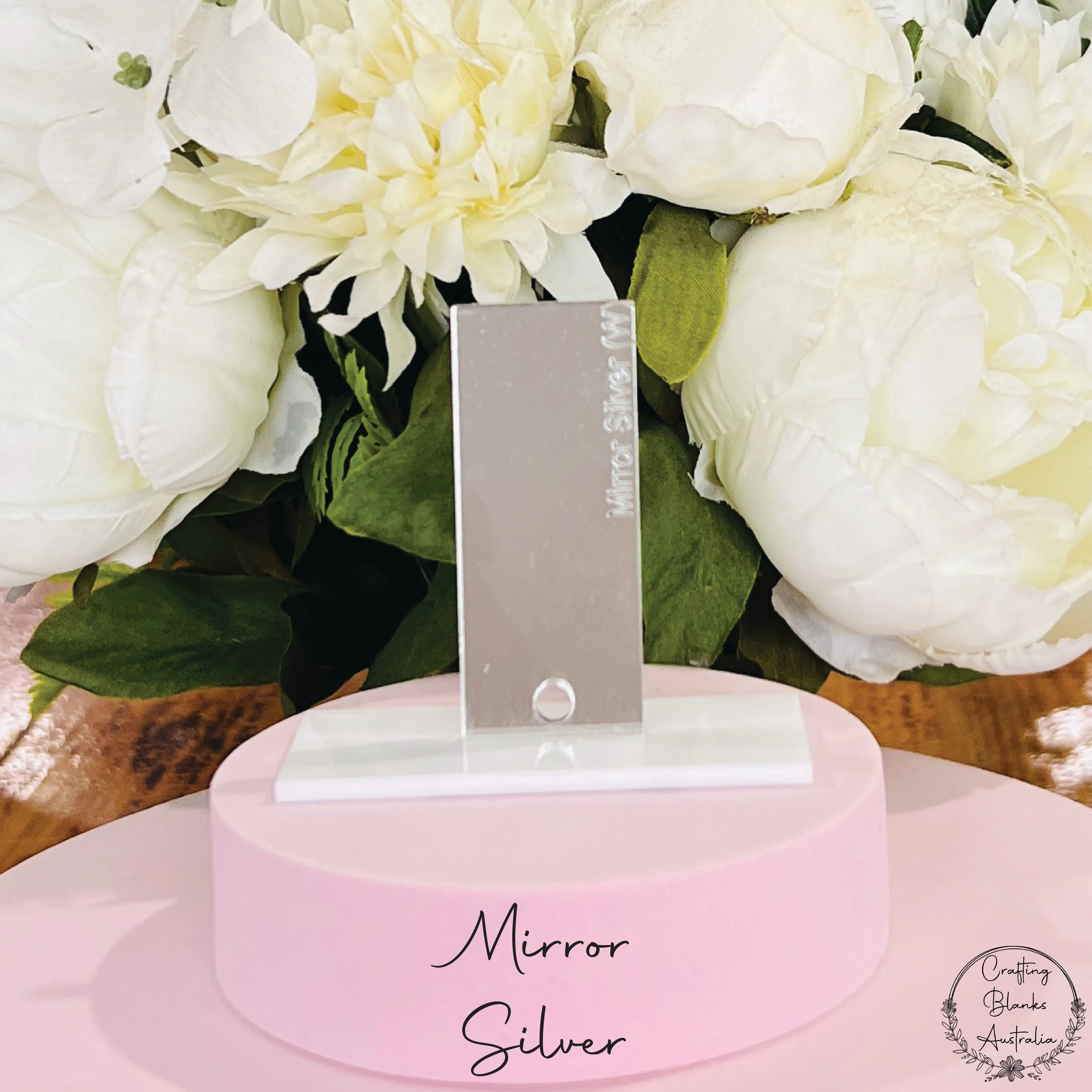 Flower • Arch Blank Tag • 50mm x 90mm