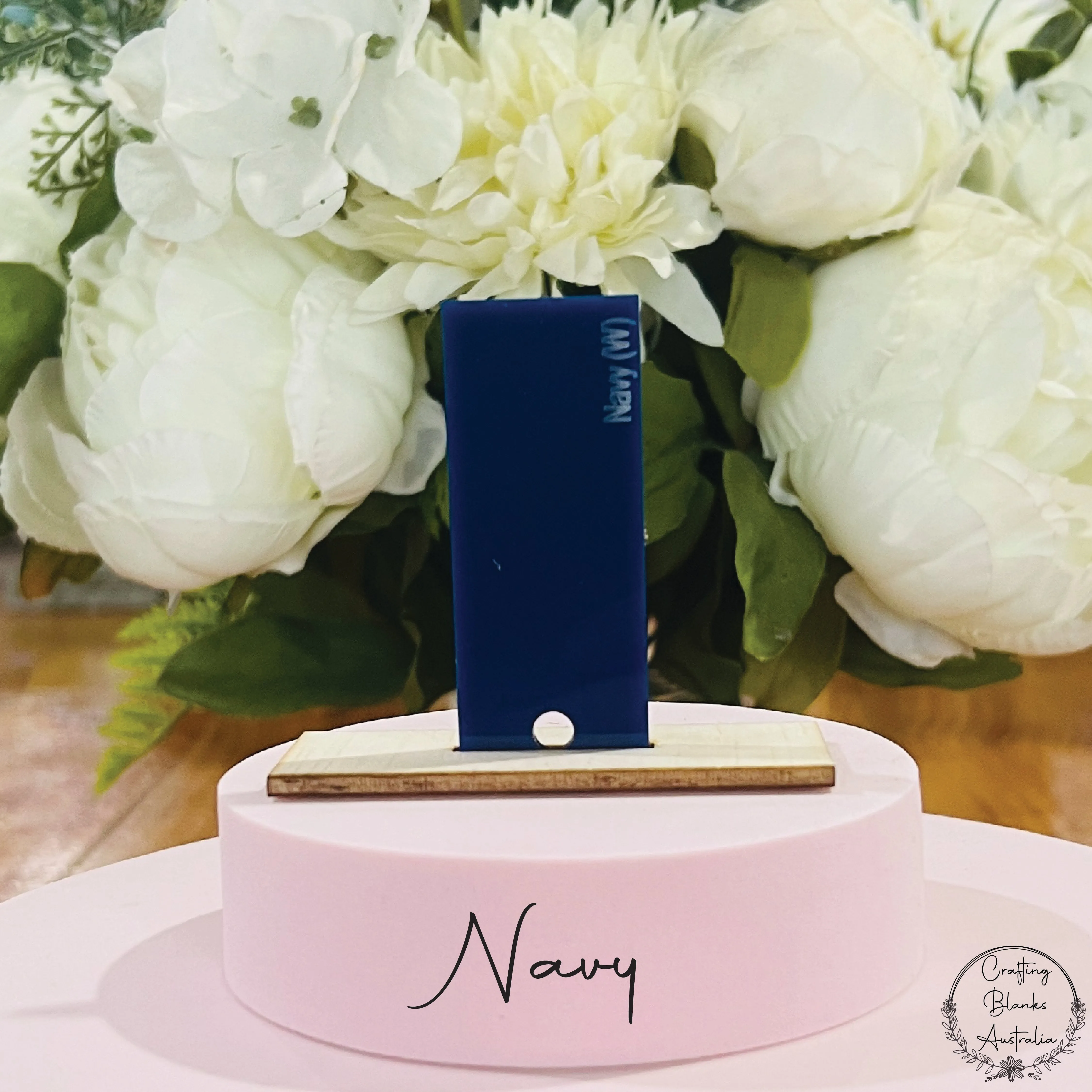 Flower • Arch Blank Tag • 50mm x 90mm