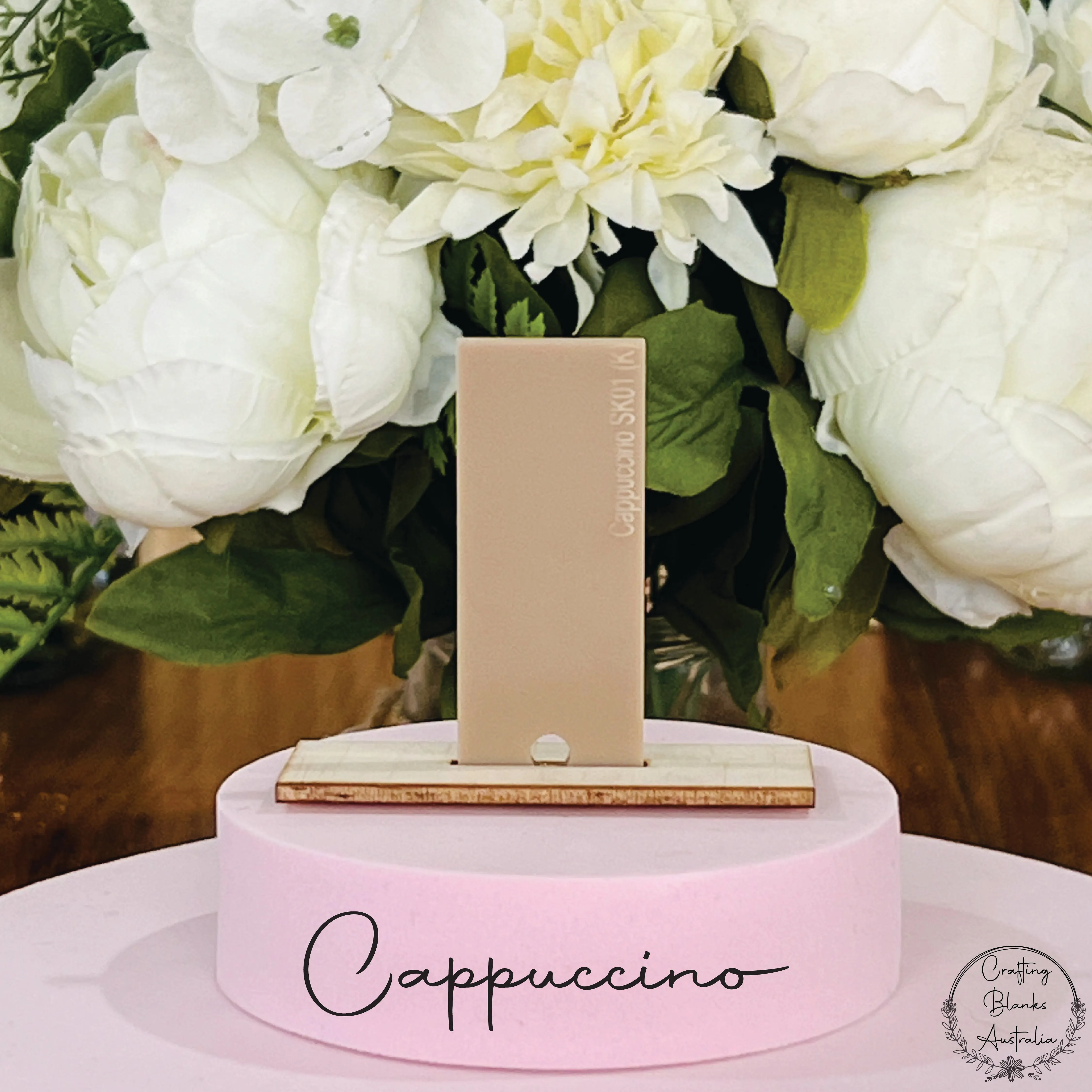 Flower • Arch Blank Tag • 50mm x 90mm