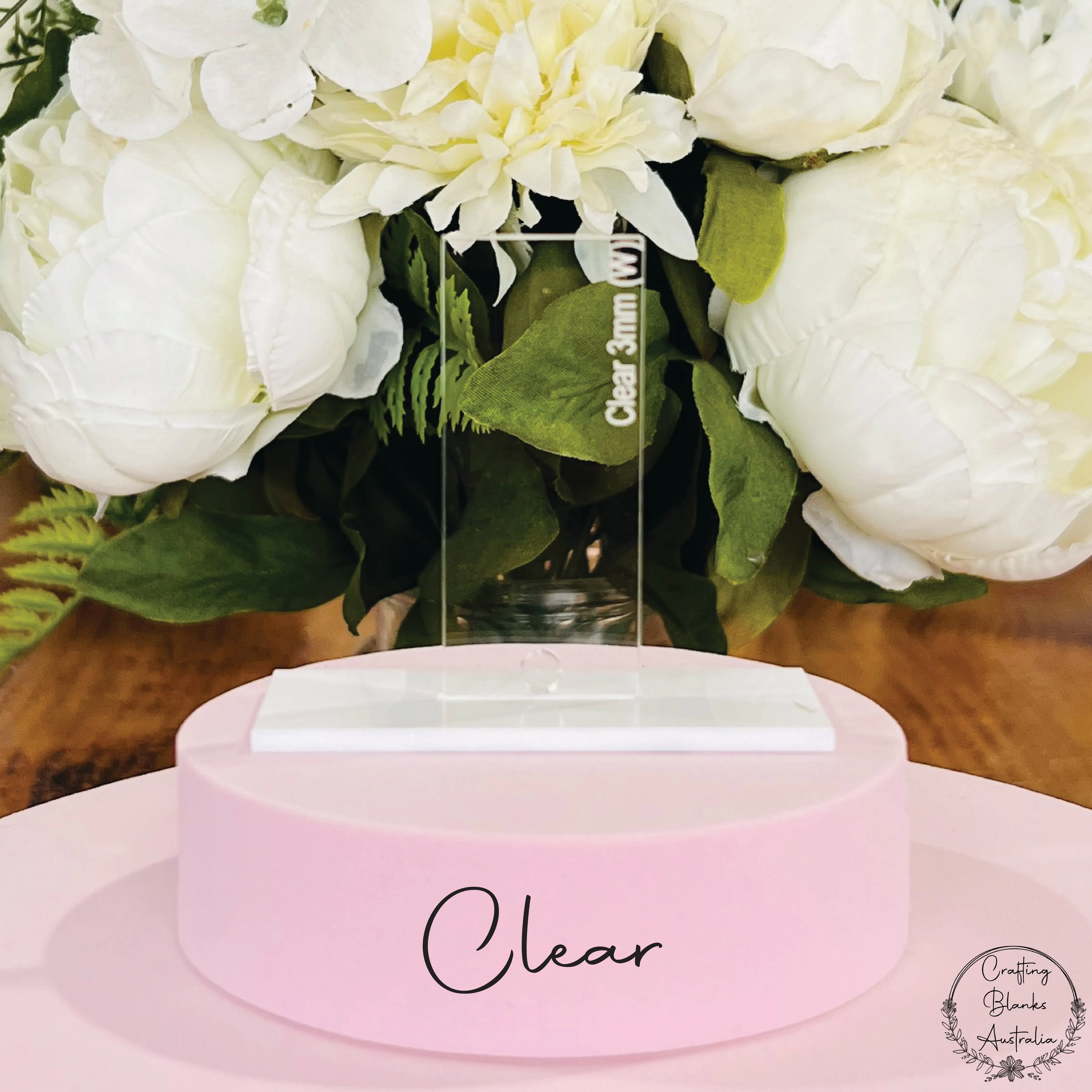 Flower • Arch Blank Tag • 50mm x 90mm