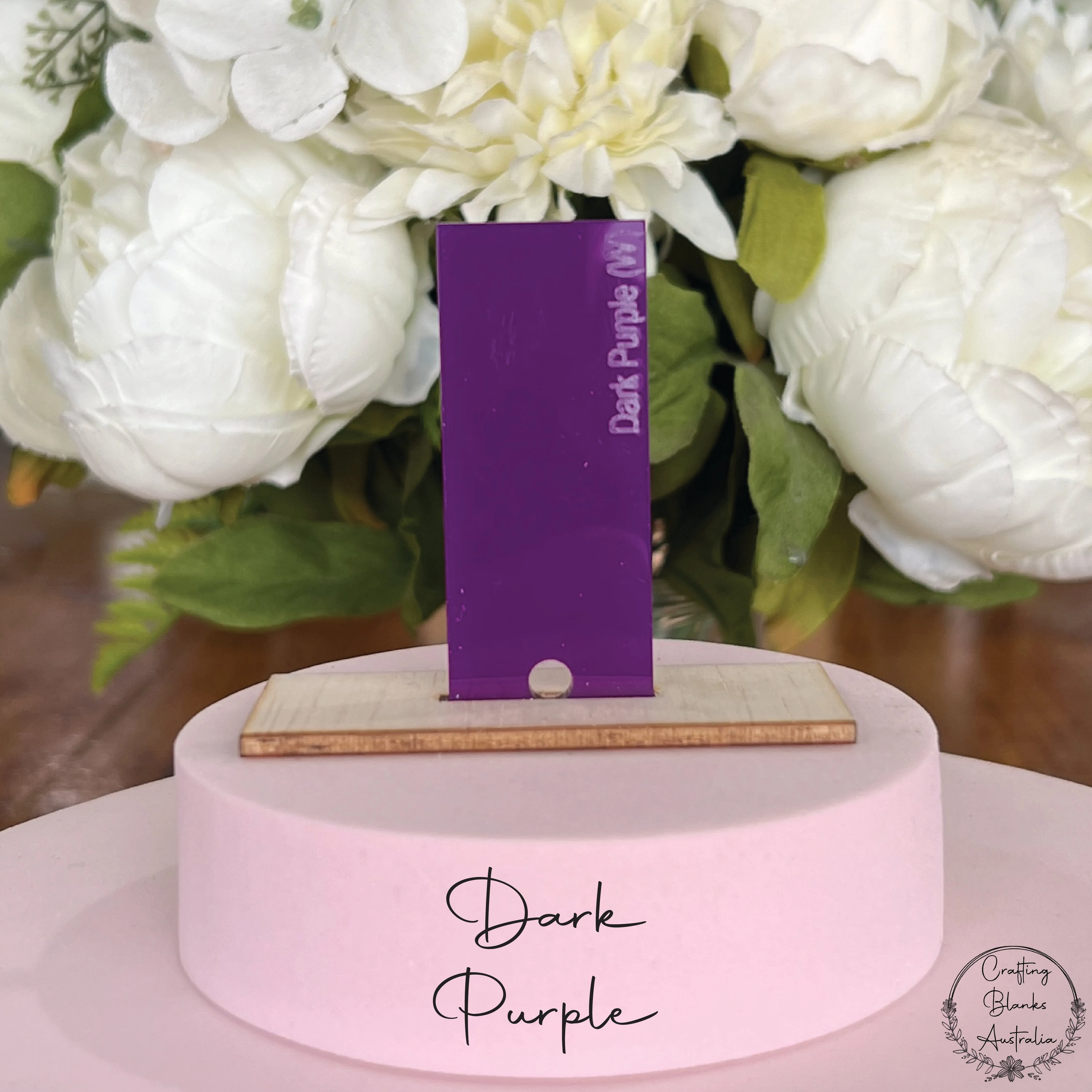 Flower • Arch Blank Tag • 50mm x 90mm