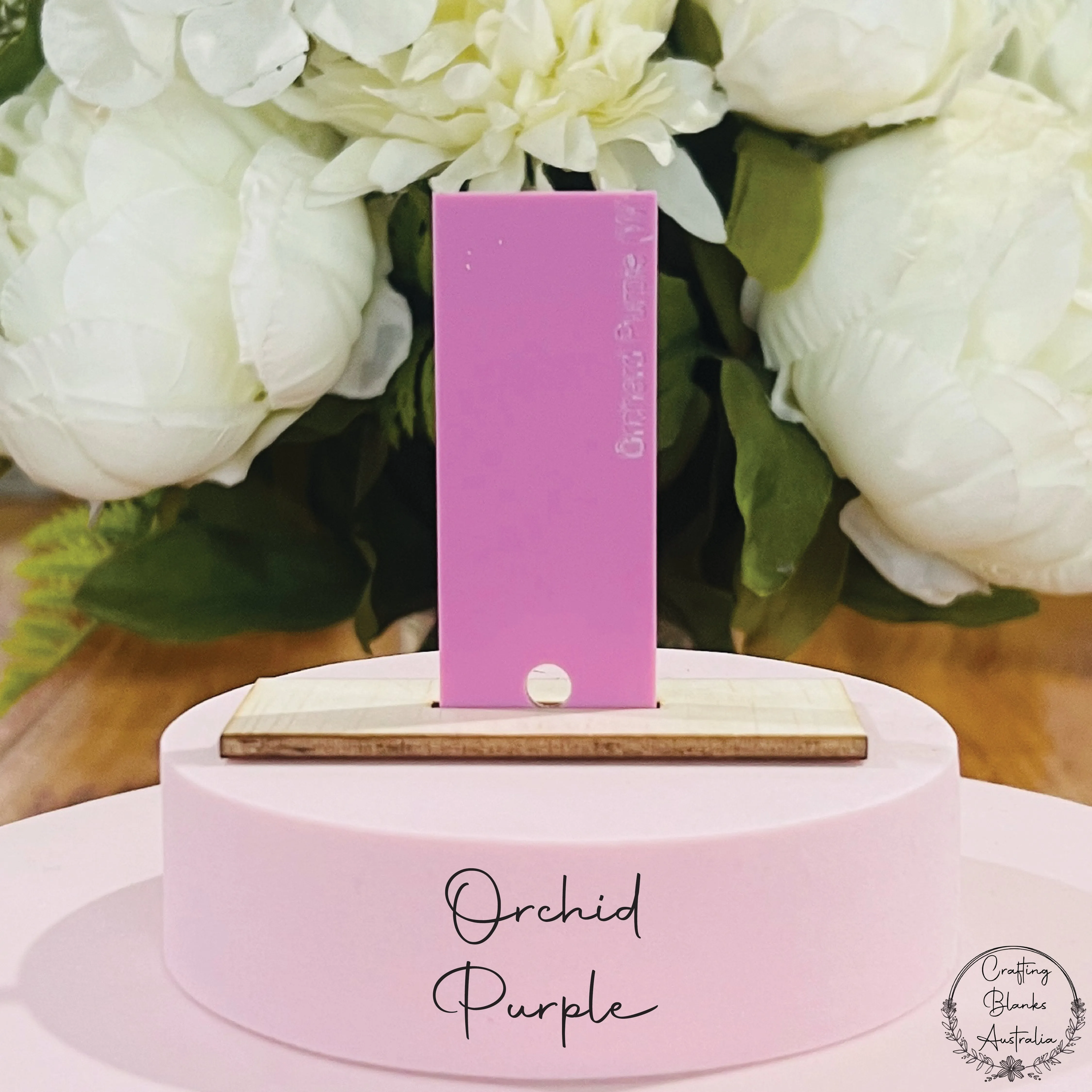 Flower • Arch Blank Tag • 50mm x 90mm