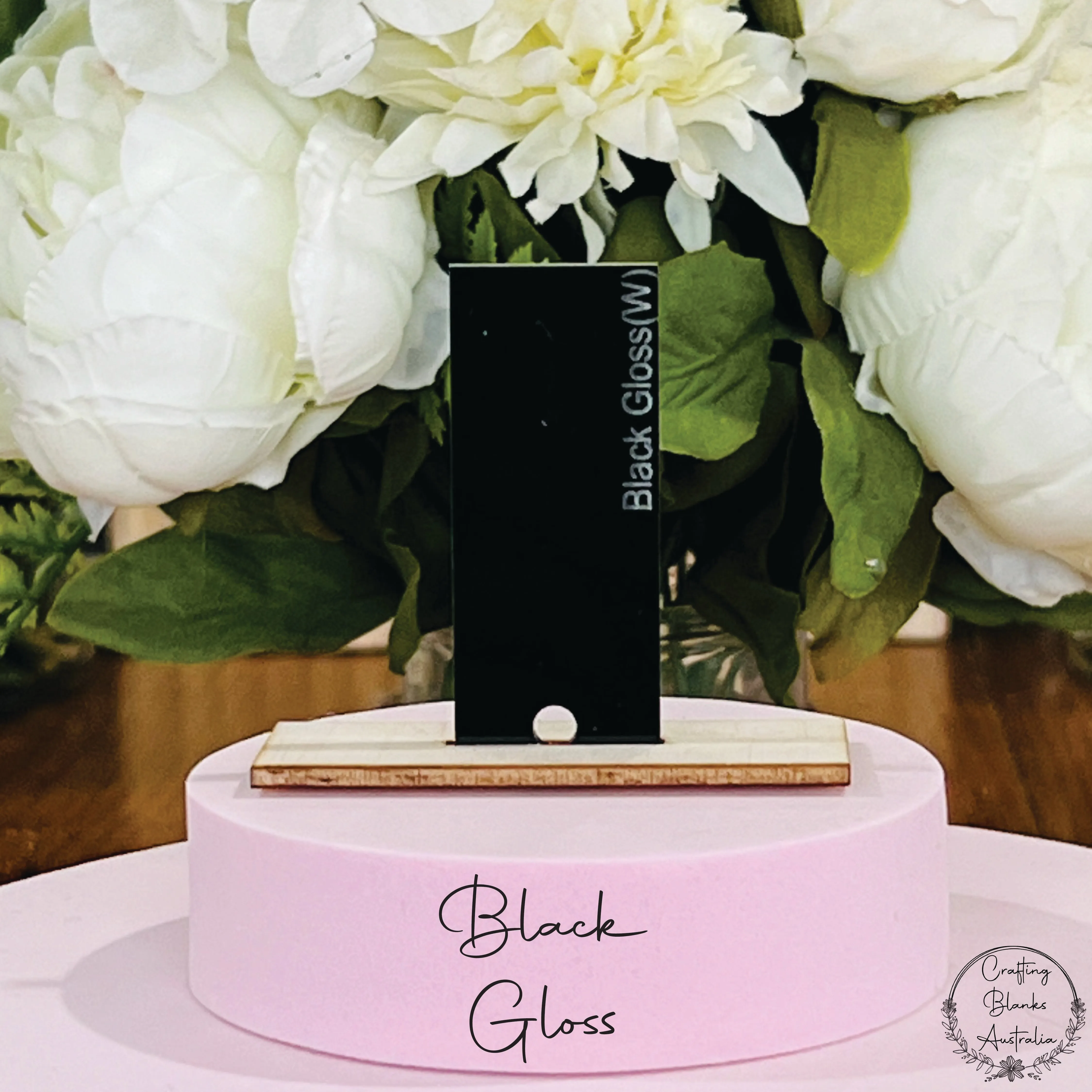Flower • Arch Blank Tag • 50mm x 90mm