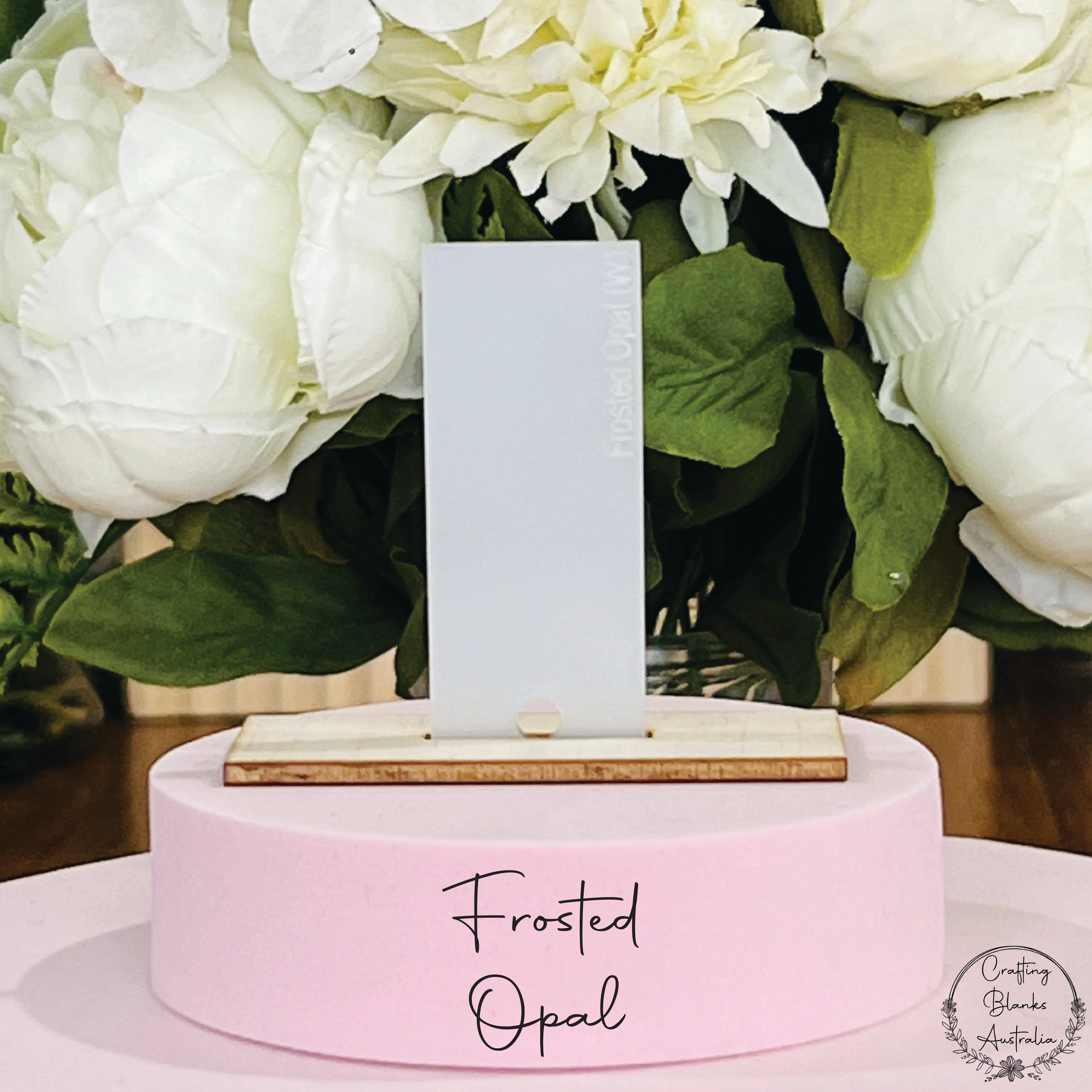 Flower • Arch Blank Tag • 50mm x 90mm