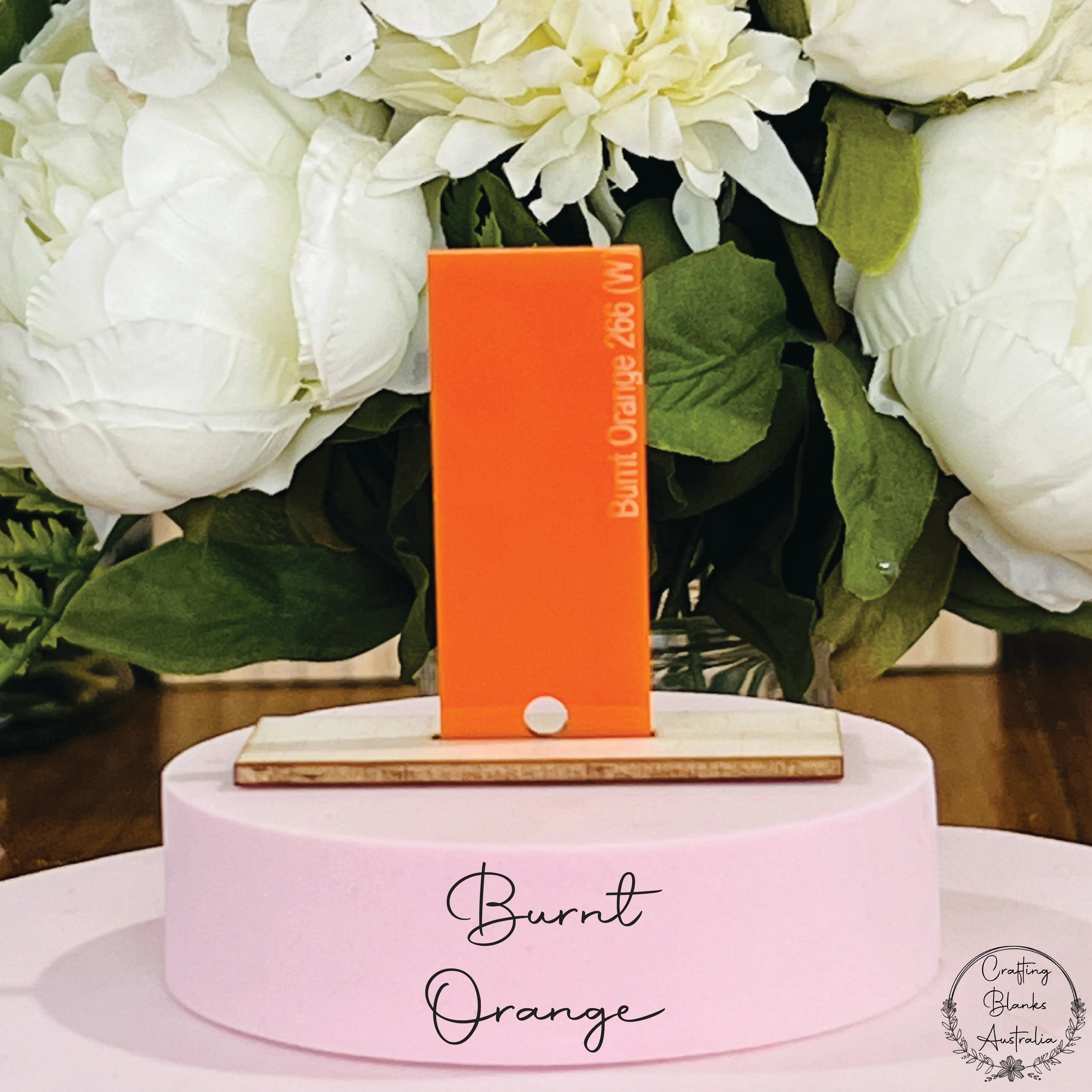 Flower • Arch Blank Tag • 50mm x 90mm