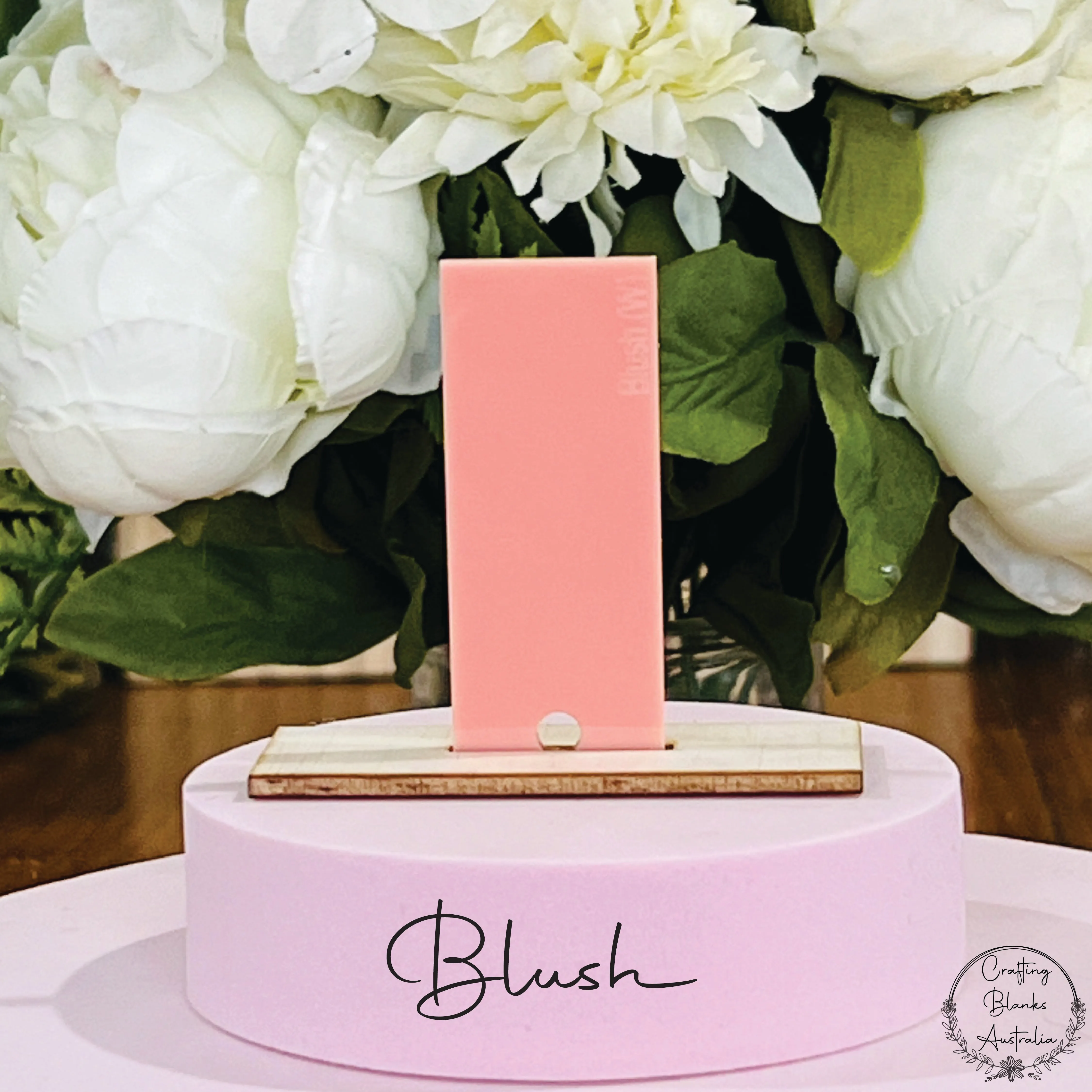 Flower • Arch Blank Tag • 50mm x 90mm