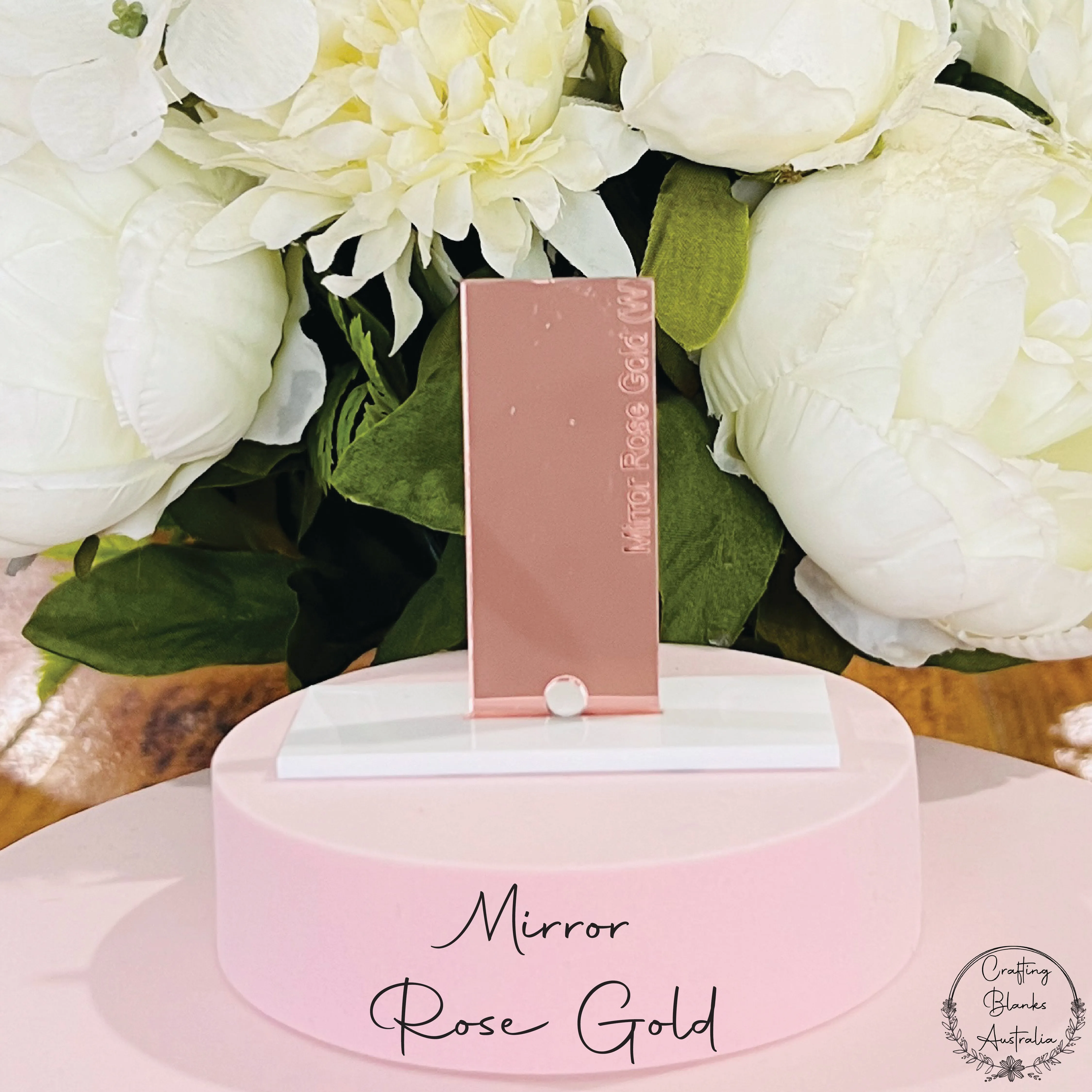 Flower • Arch Blank Tag • 50mm x 90mm