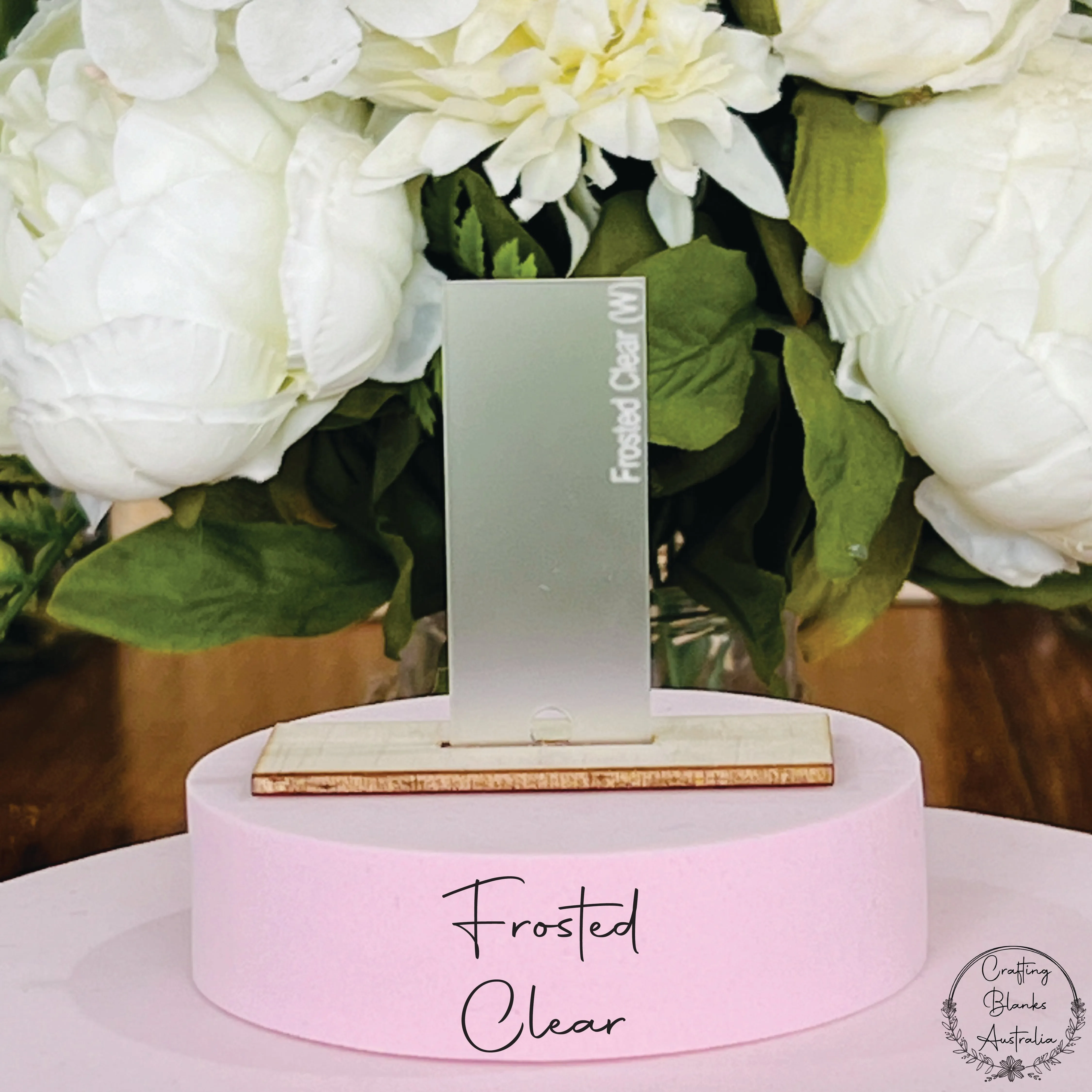 Flower • Arch Blank Tag • 50mm x 90mm
