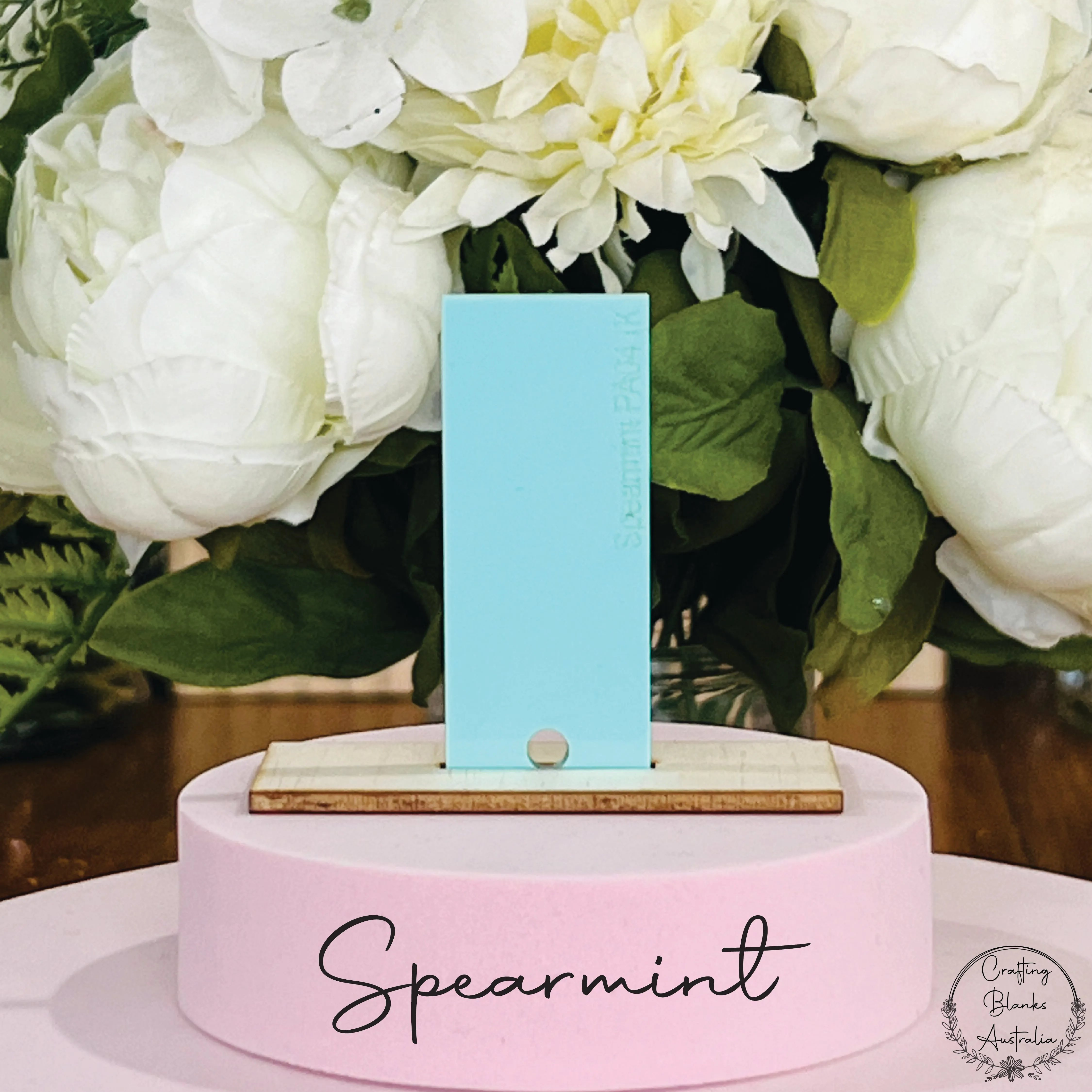 Flower • Arch Blank Tag • 50mm x 90mm