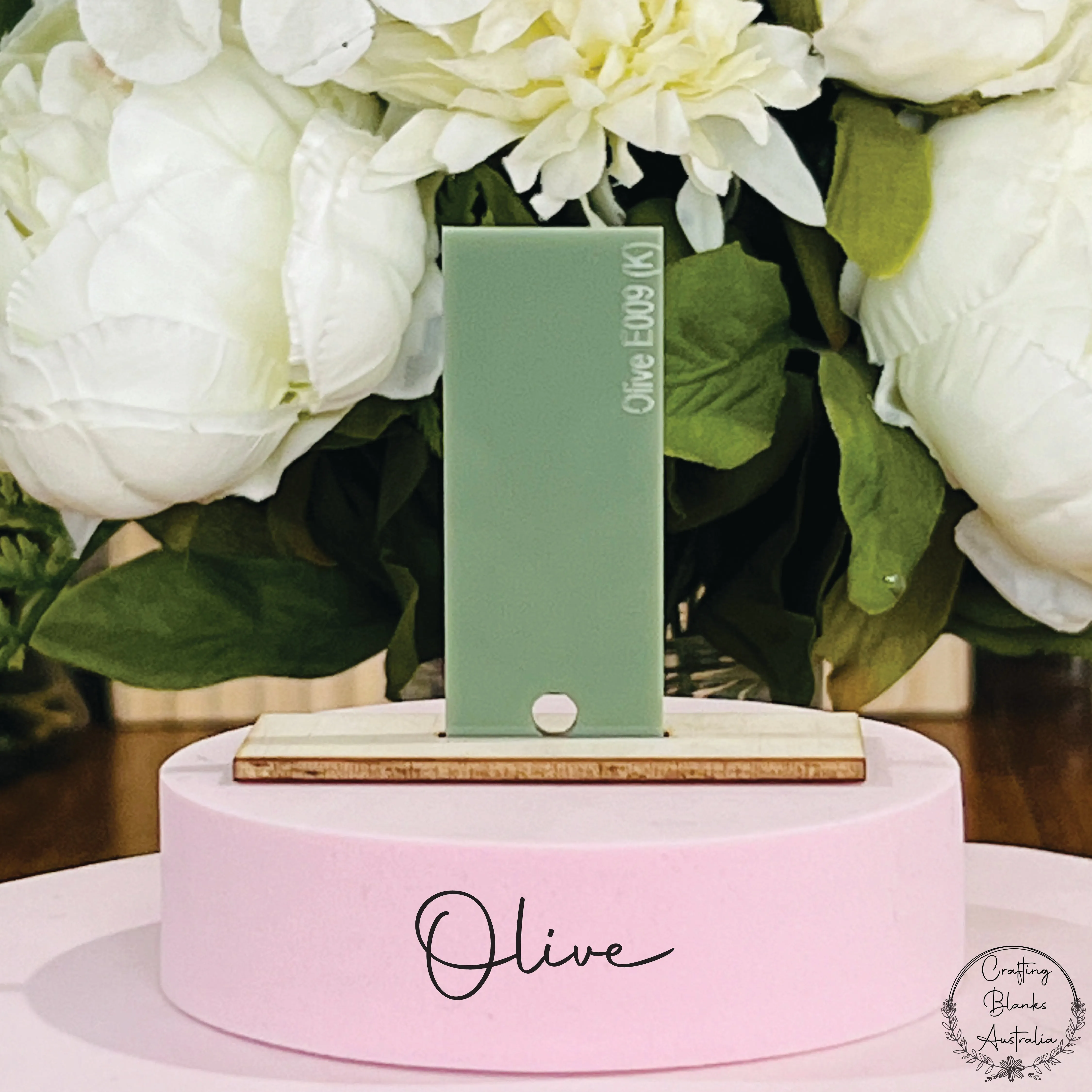 Flower • Arch Blank Tag • 50mm x 90mm