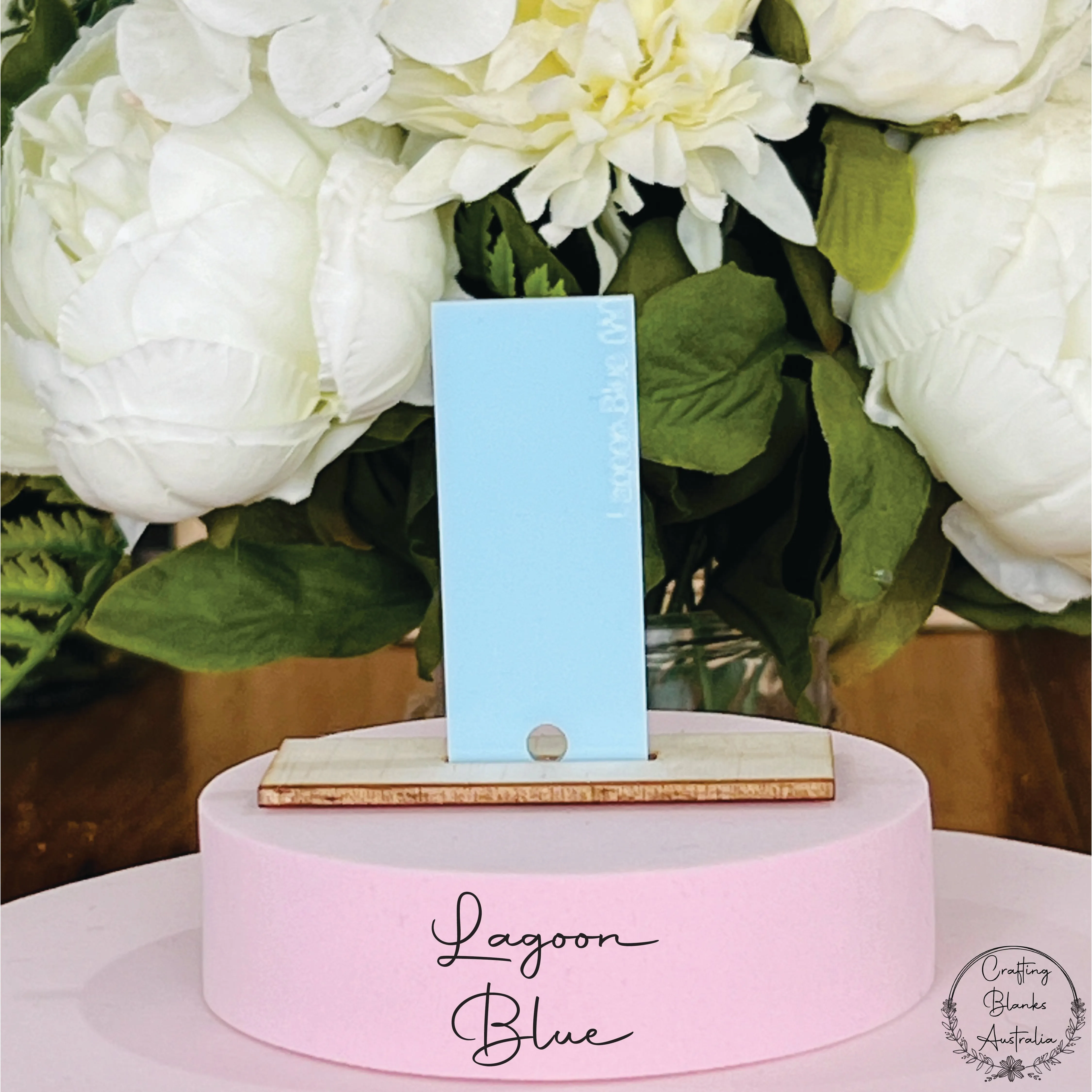 Flower • Arch Blank Tag • 50mm x 90mm