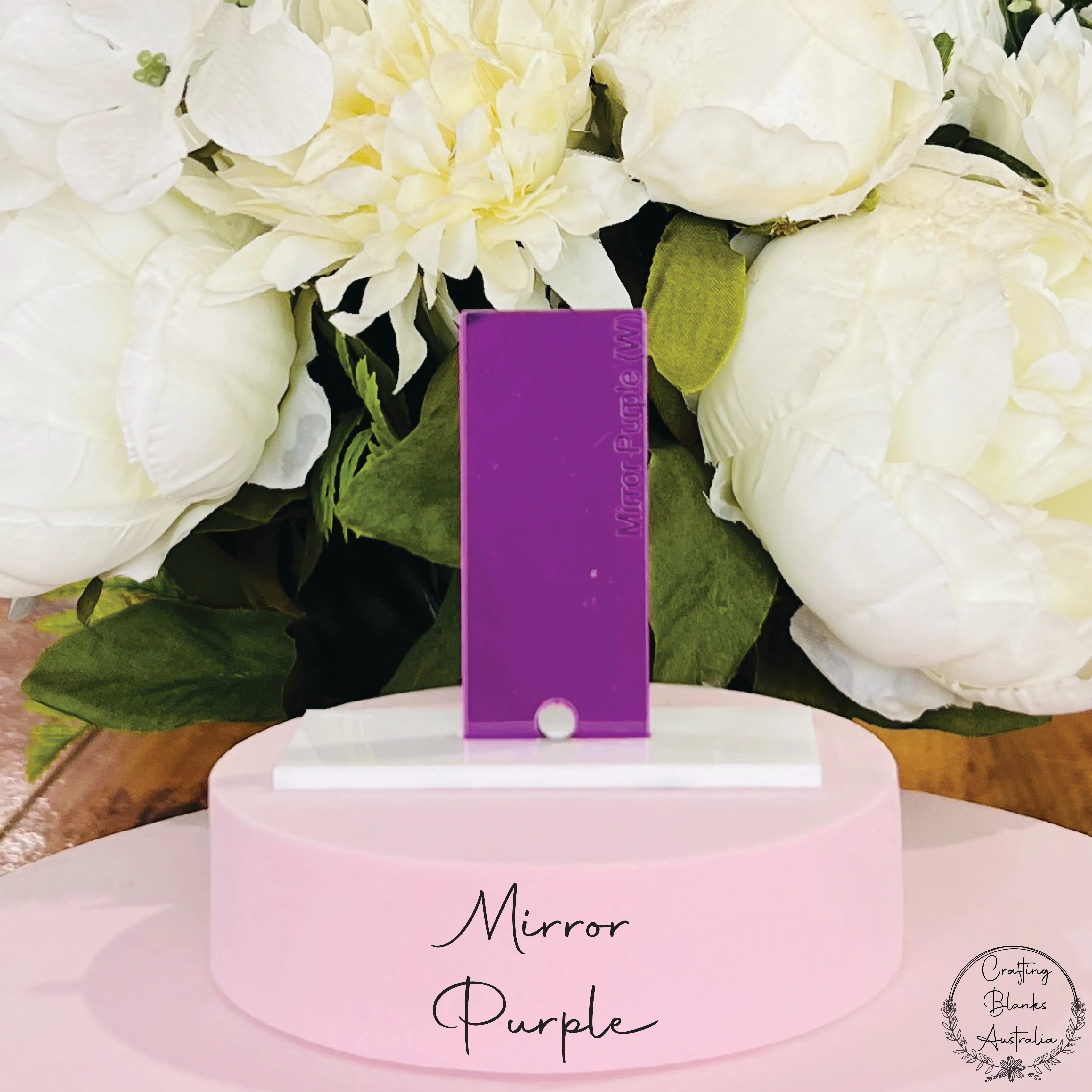 Flower • Arch Blank Tag • 50mm x 90mm