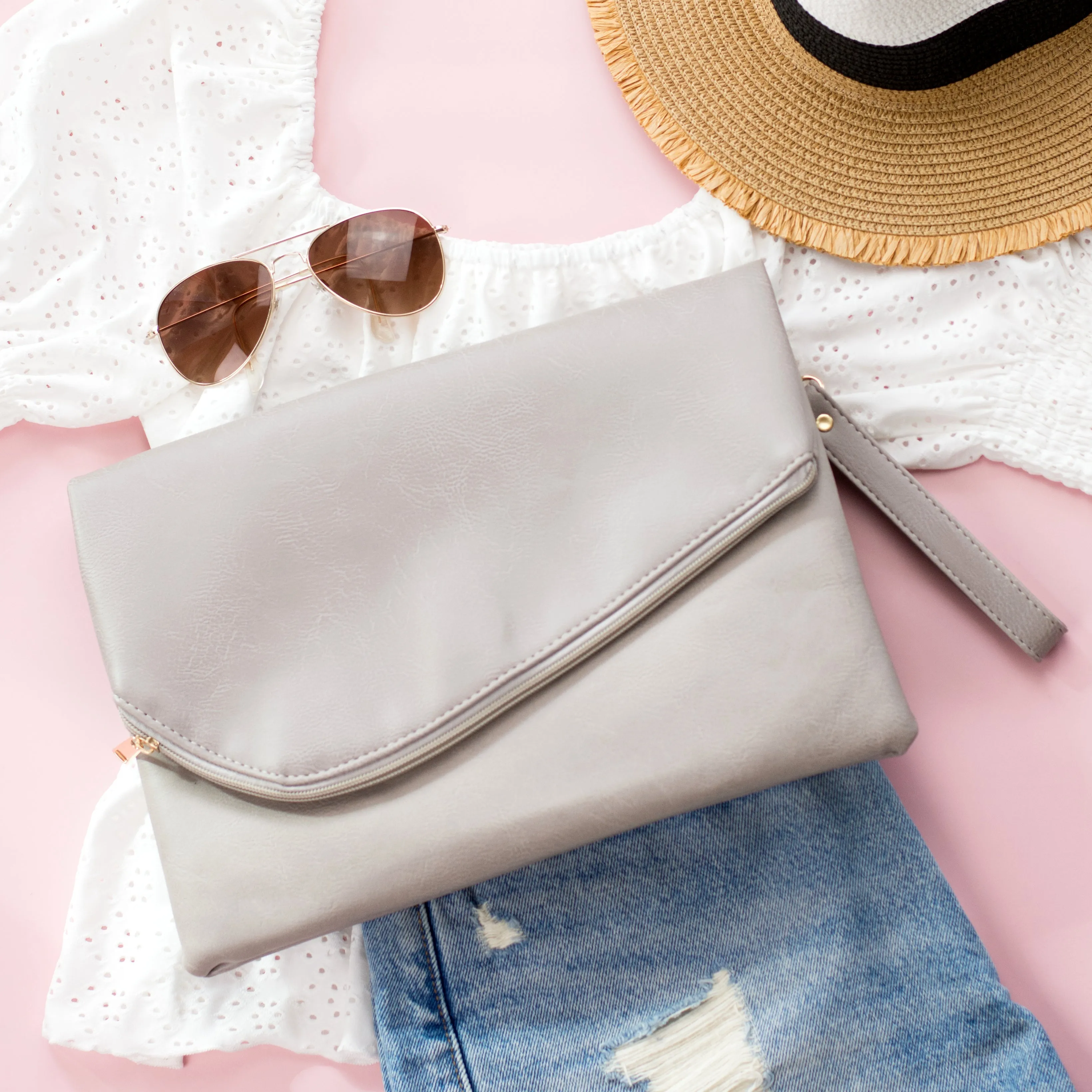 Foldover Envelope Clutch