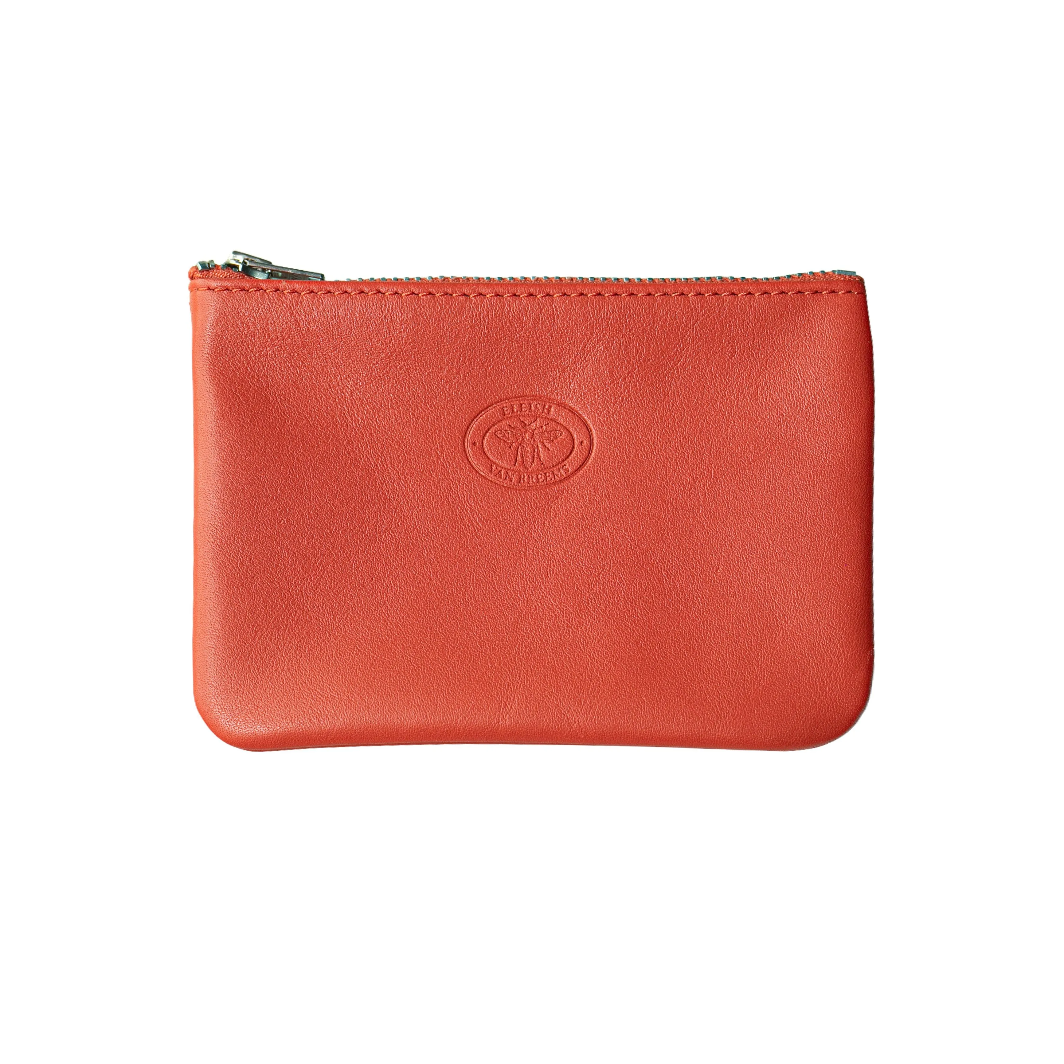Folly Small Leather Pouch Clutch