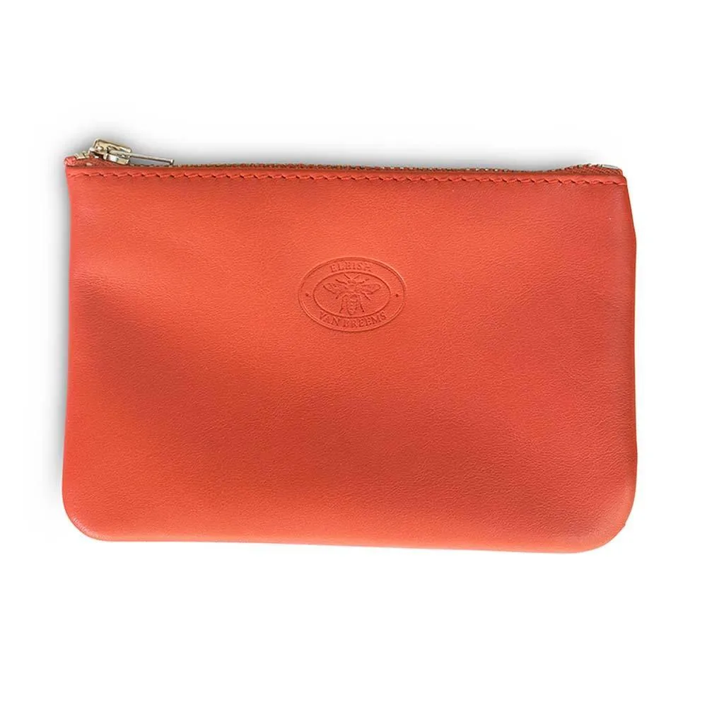 Folly Small Leather Pouch Clutch