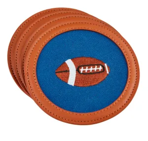 Football Emblem Icon Coaster
