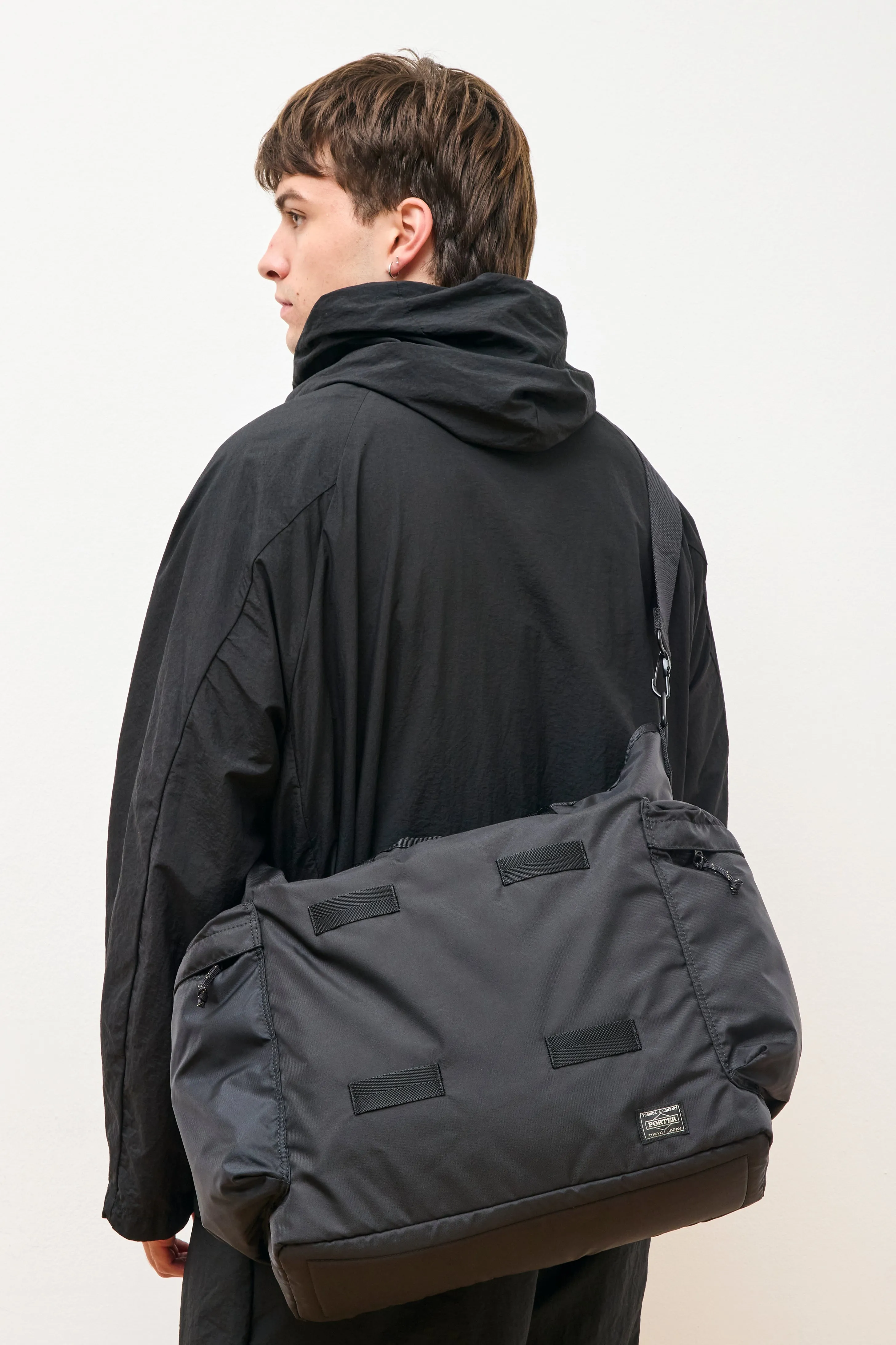 Force 2Way Tote Bag Black