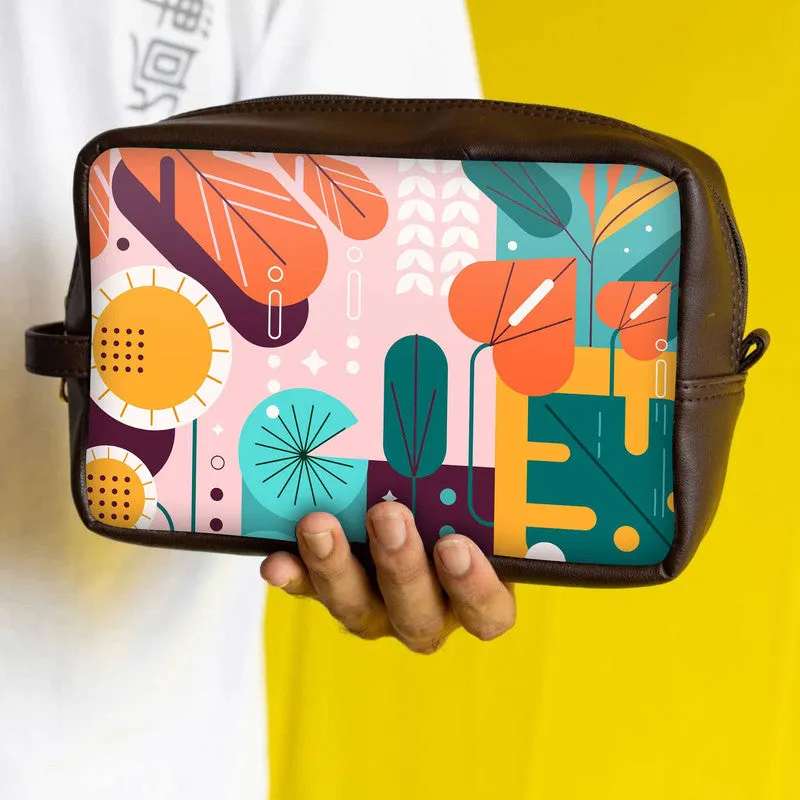 Forest Abstract Utility Pouch