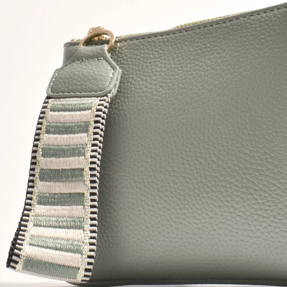 Frankie Webbing Pouch (Sage)