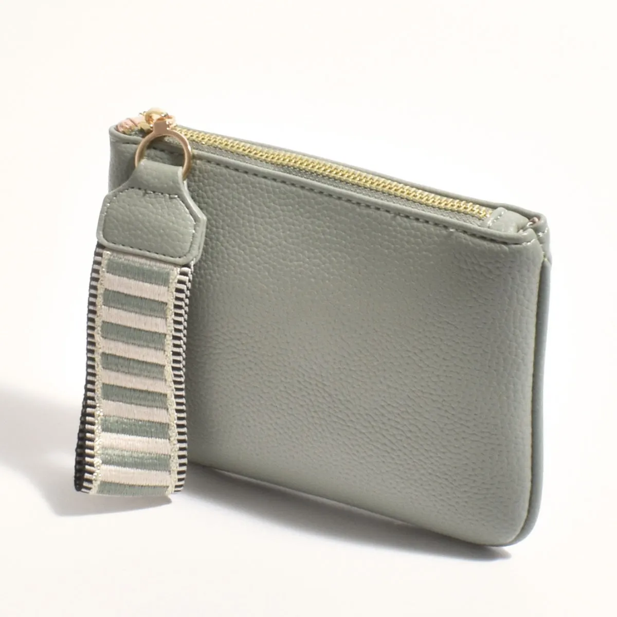 Frankie Webbing Pouch (Sage)