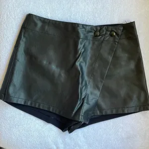 Free People Faux Leather Emmy Skort size 6