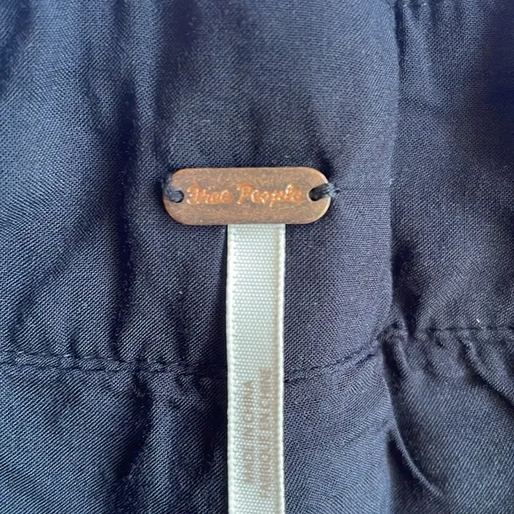 Free People Faux Leather Emmy Skort size 6