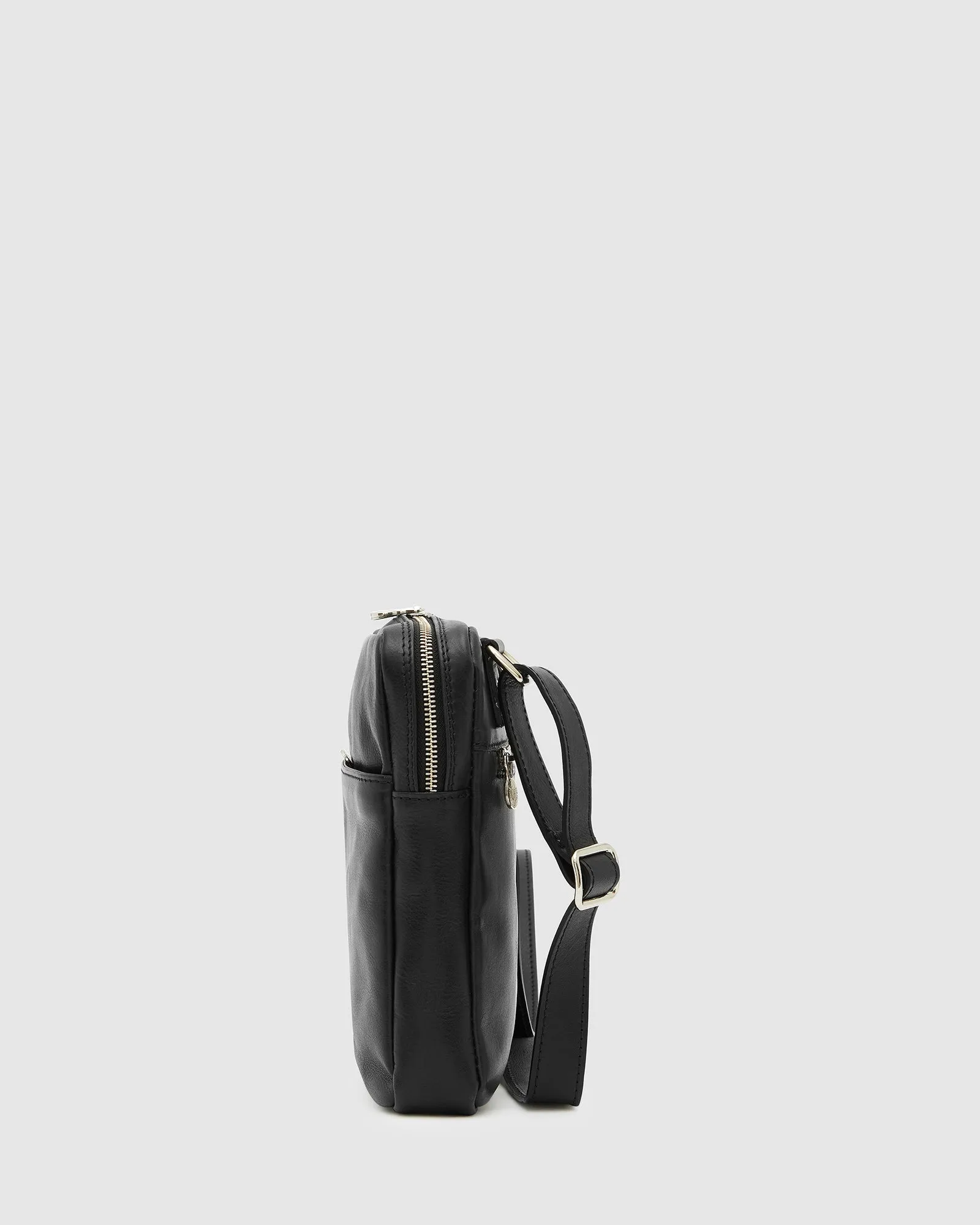 Gaius Black - Leather Satchel Bag
