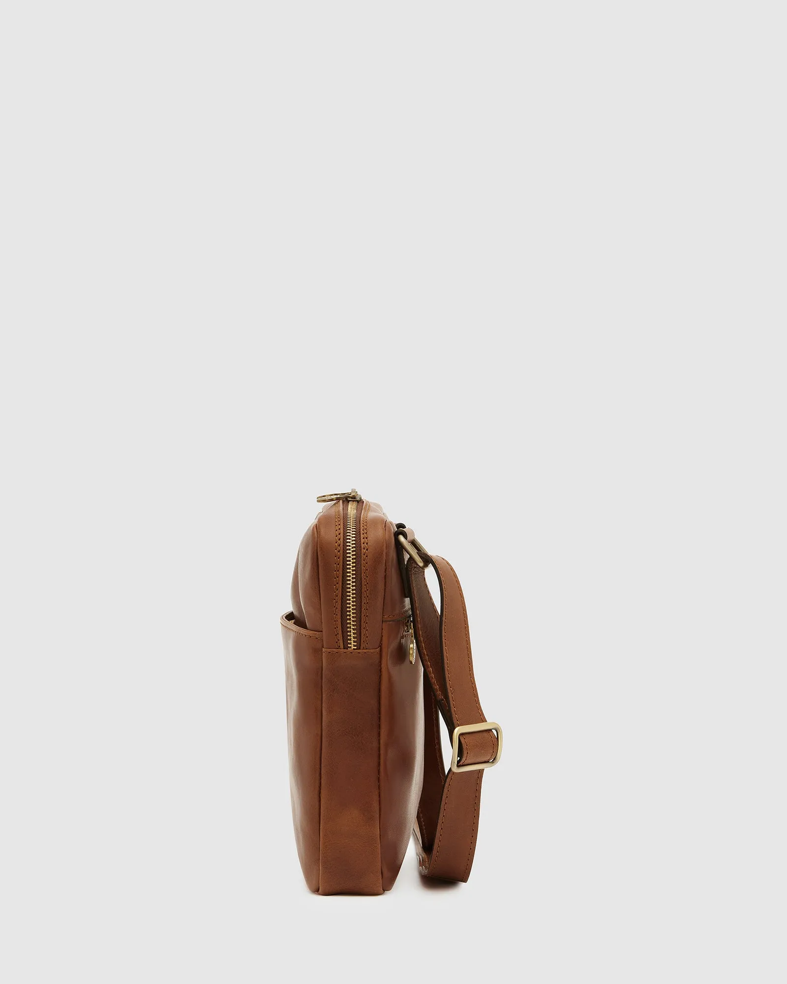 Gaius Matt Brown - Leather Satchel Bag