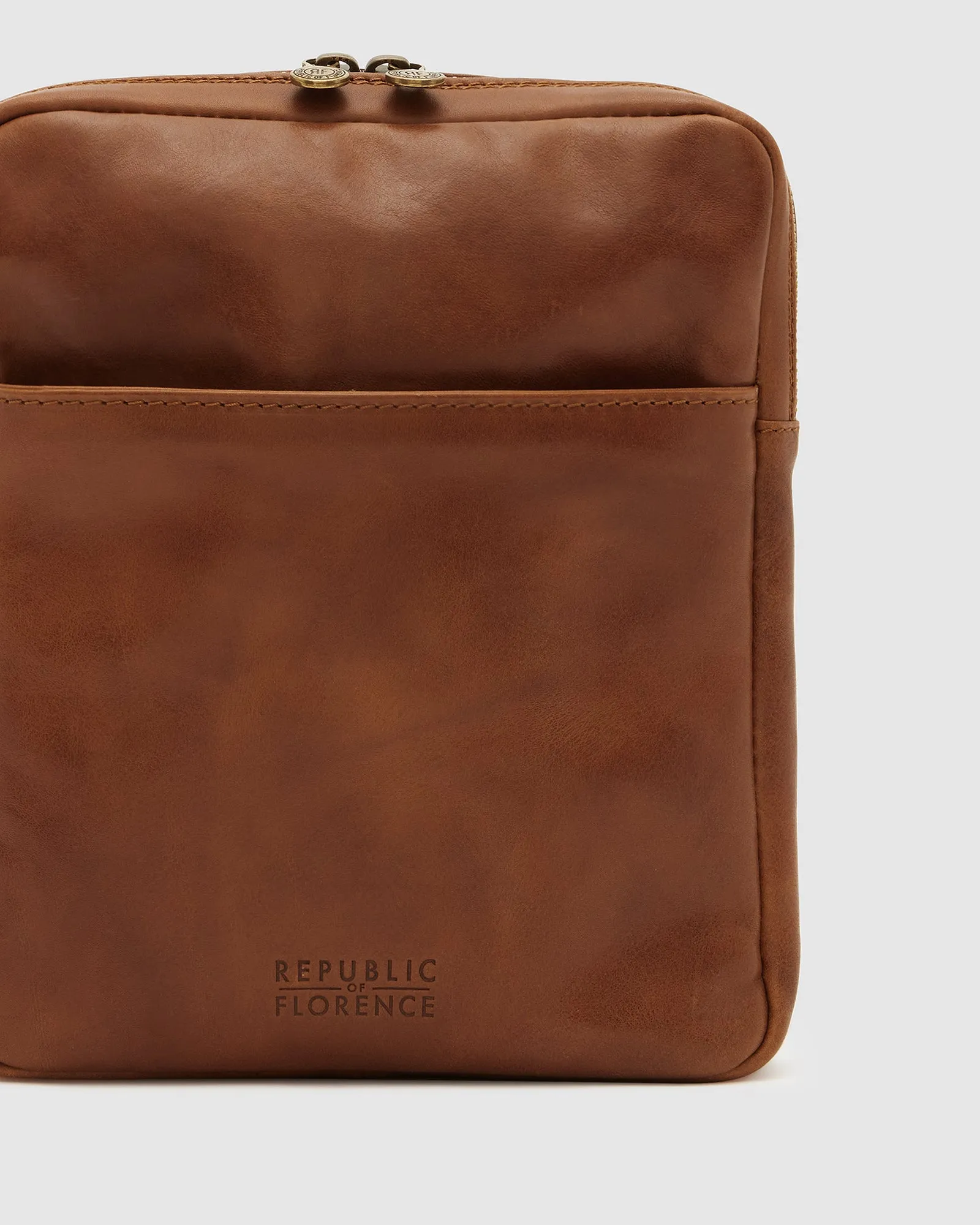 Gaius Matt Brown - Leather Satchel Bag