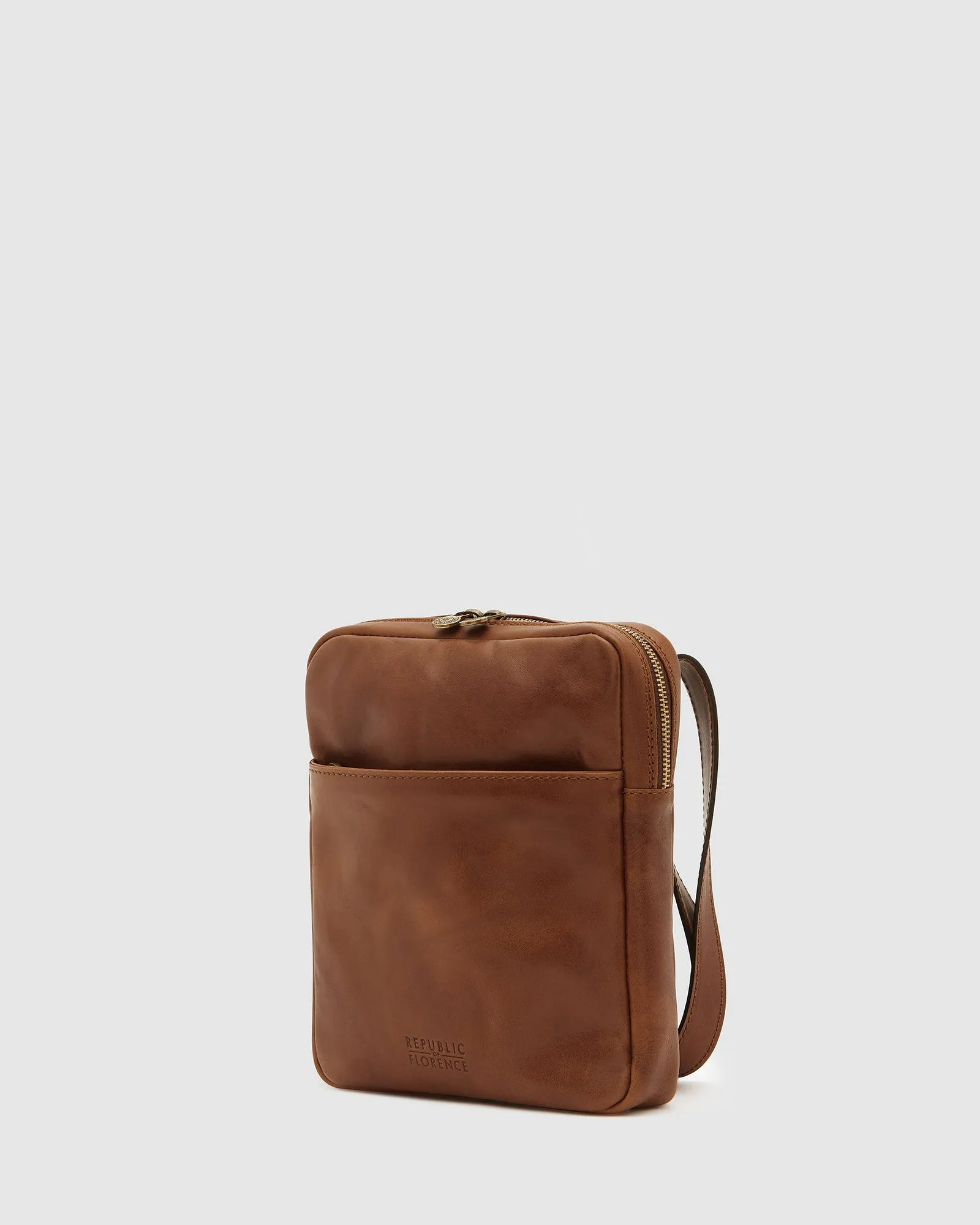 Gaius Matt Brown - Leather Satchel Bag