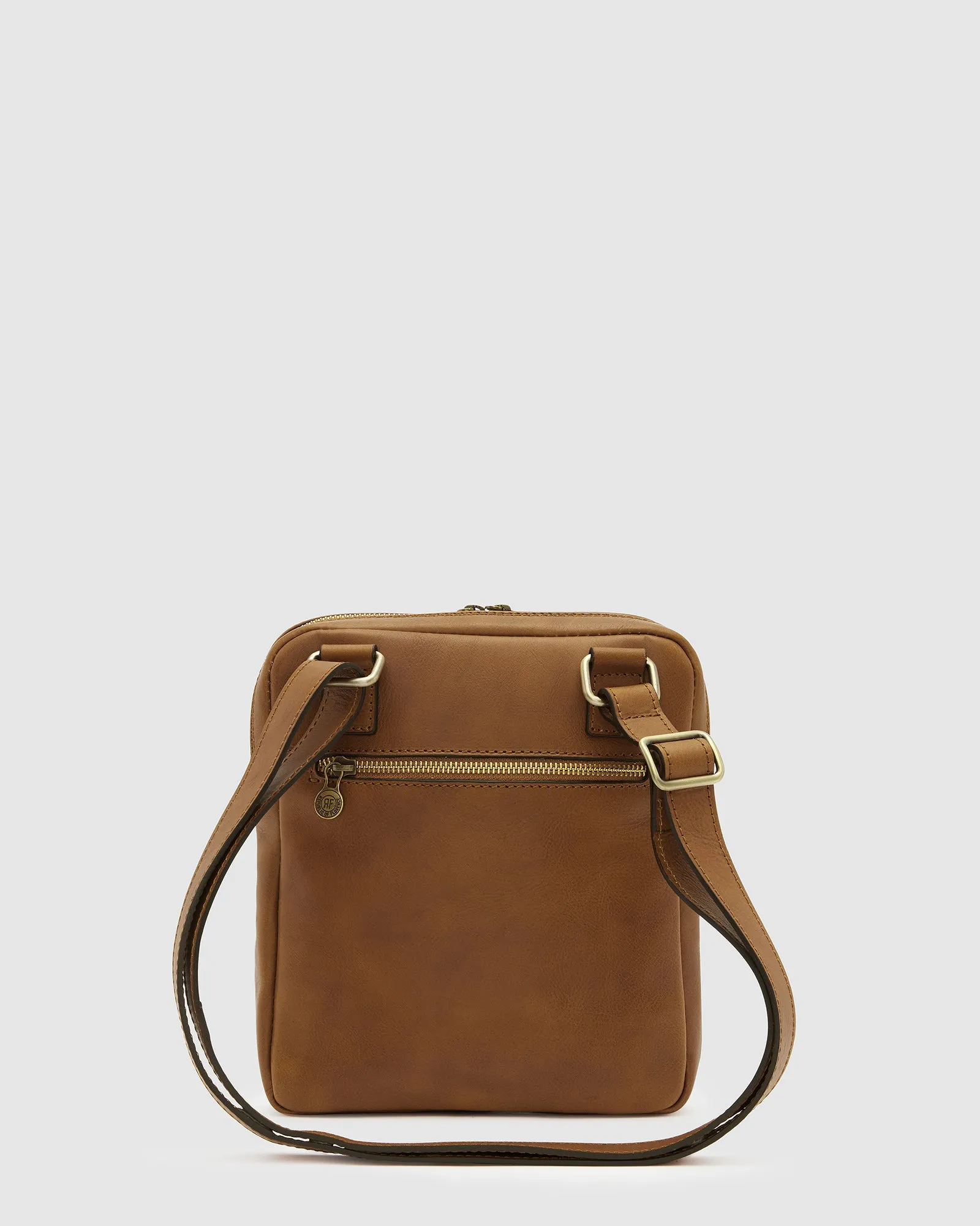 Gaius Matt Tan - Leather Satchel Bag