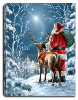 GD0036-LED Canvas : Christmas