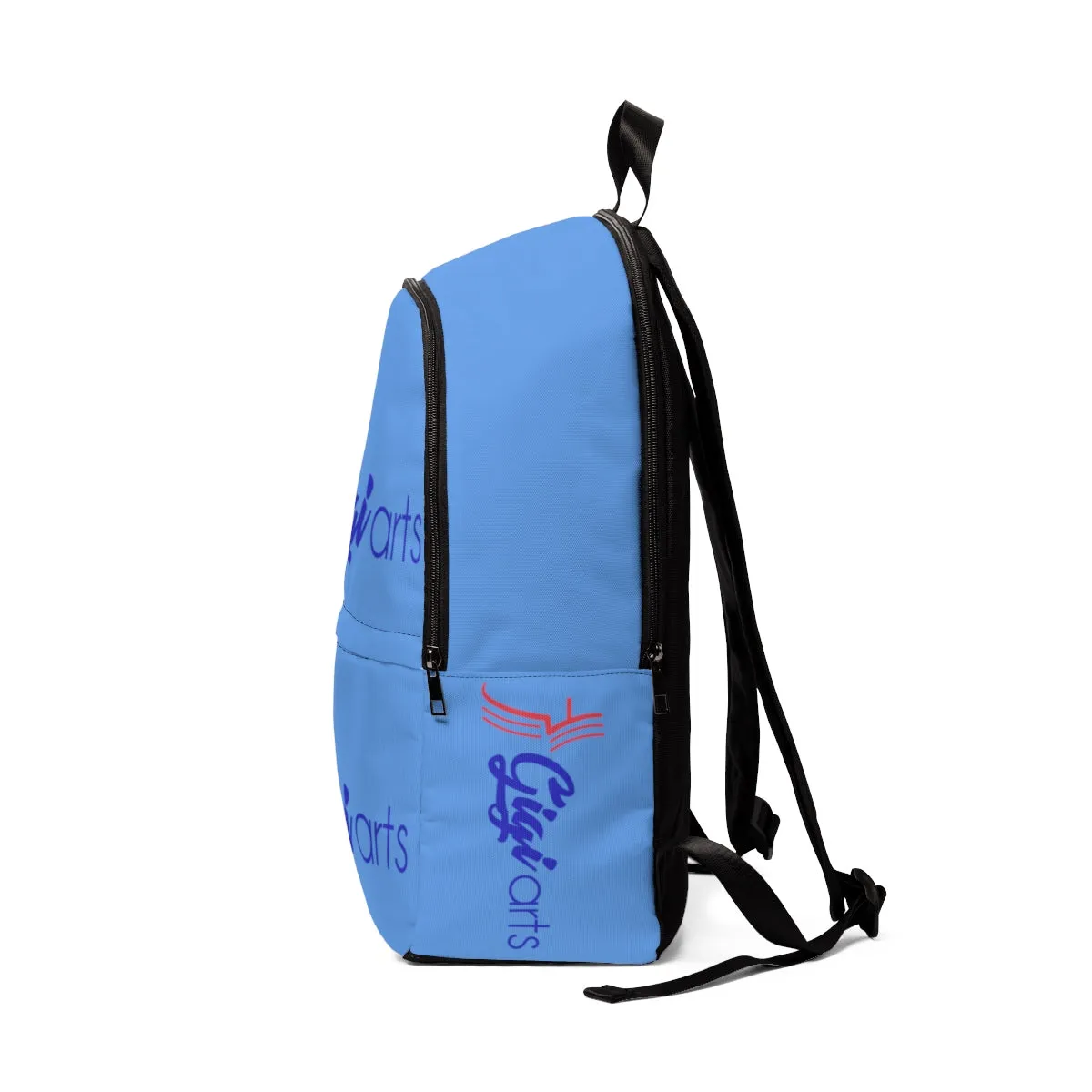 Gigiarts Logo light blue Unisex Fabric Backpack