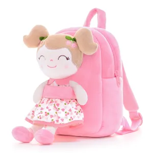 Gloveleya 9-inch Fruit Dolls Backpacks Pink Cherry
