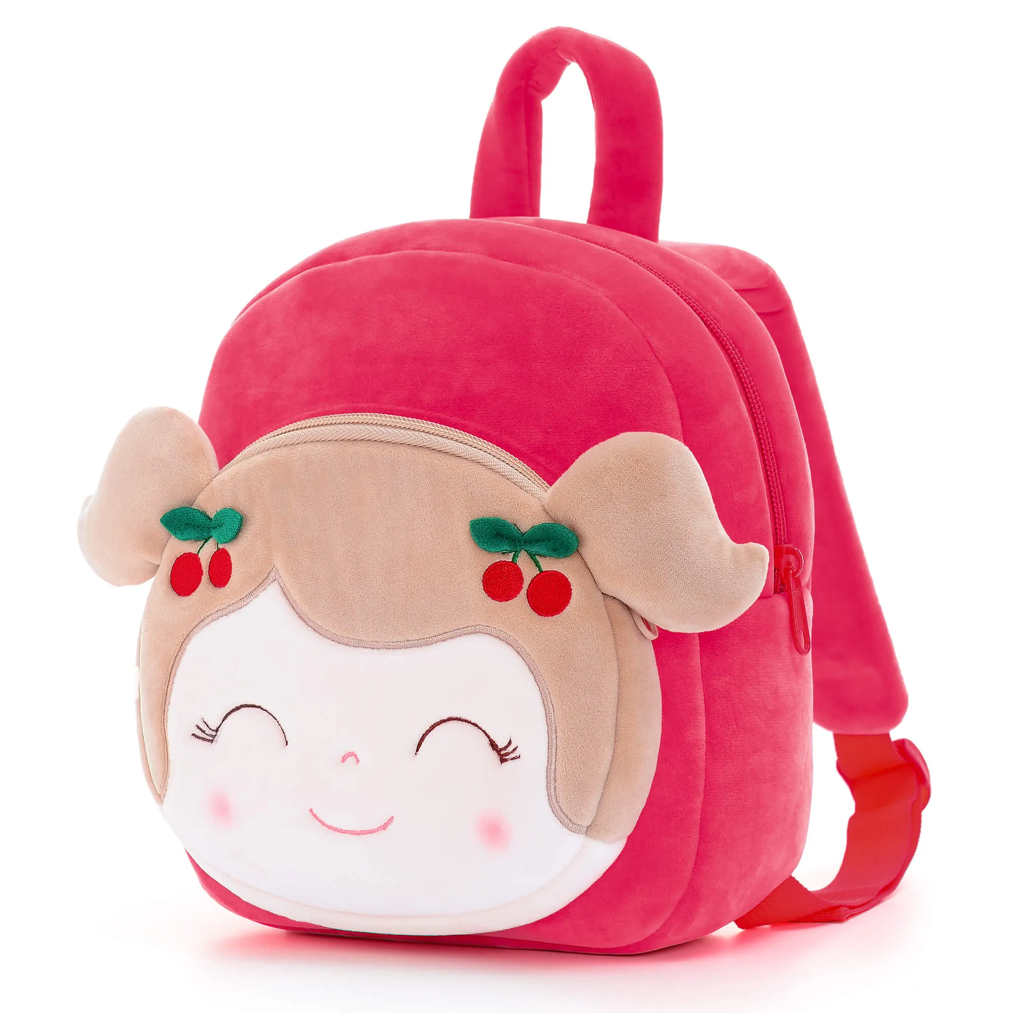 Gloveleya 9-inch Fruit Dolls Backpacks Red Cherry