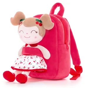 Gloveleya 9-inch Fruit Dolls Backpacks Red Cherry