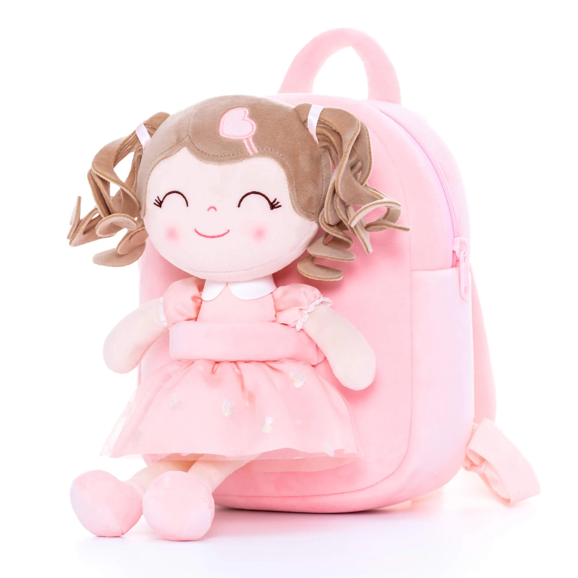 Gloveleya 9-inch Love Heart Girls Dolls Backpacks Series
